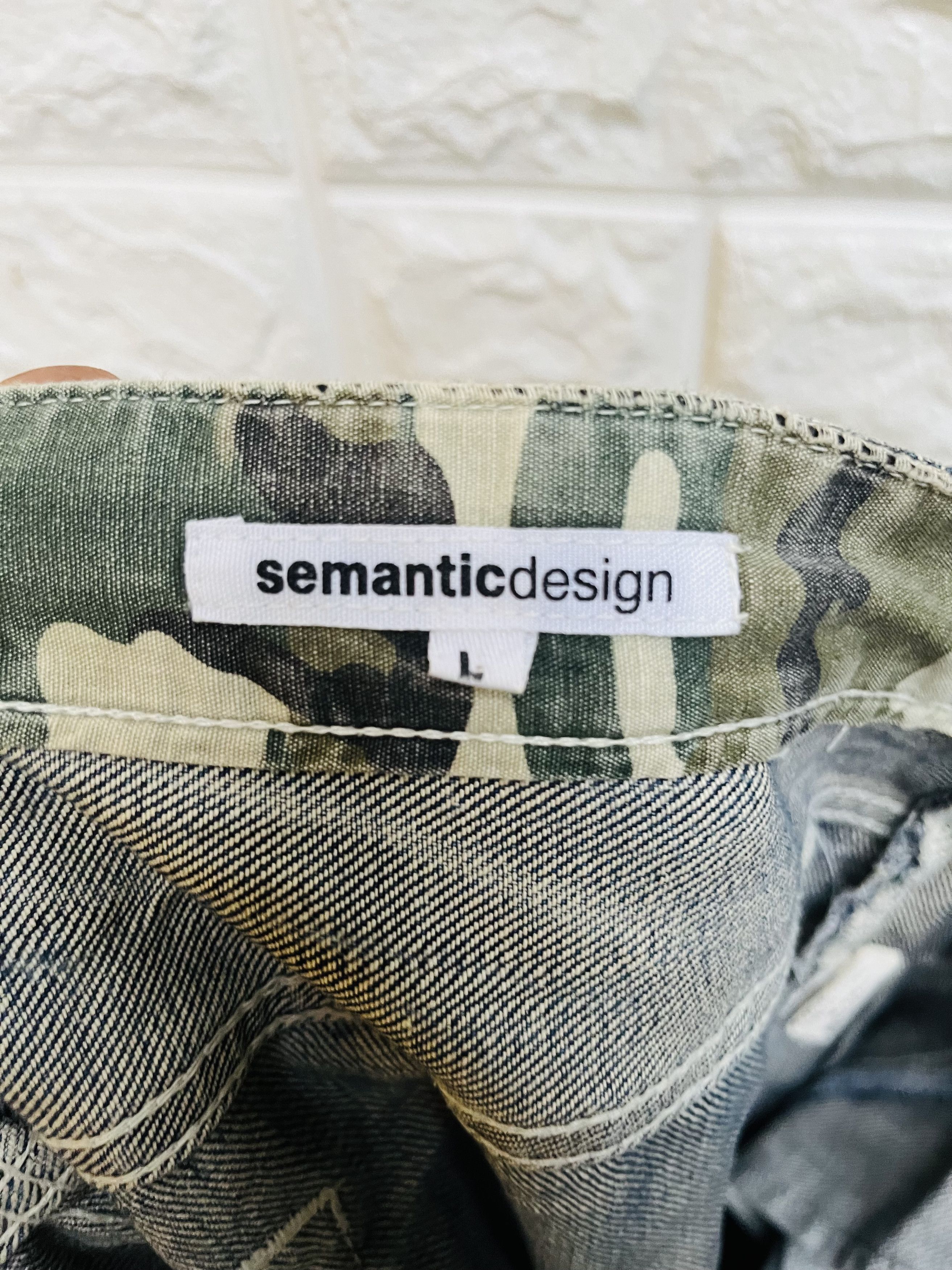 Japanese Brand Vintage Semantic Design Japanese Designer Fashion Style Size US 30 / EU 46 - 15 Thumbnail