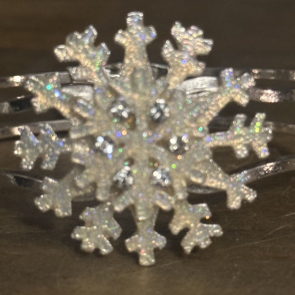 Other Frosted snowflake clamper bracelet Size ONE SIZE - 3 Thumbnail