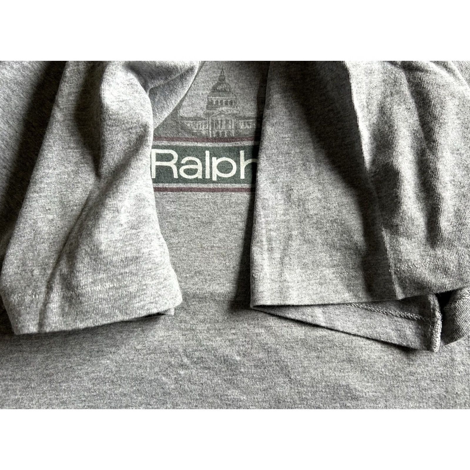 Chaps Chaps Ralph Lauren City Scape Shirt 90s Men L Gray T-Shirt Short Sleeve Vintage? Size US L / EU 52-54 / 3 - 5 Thumbnail