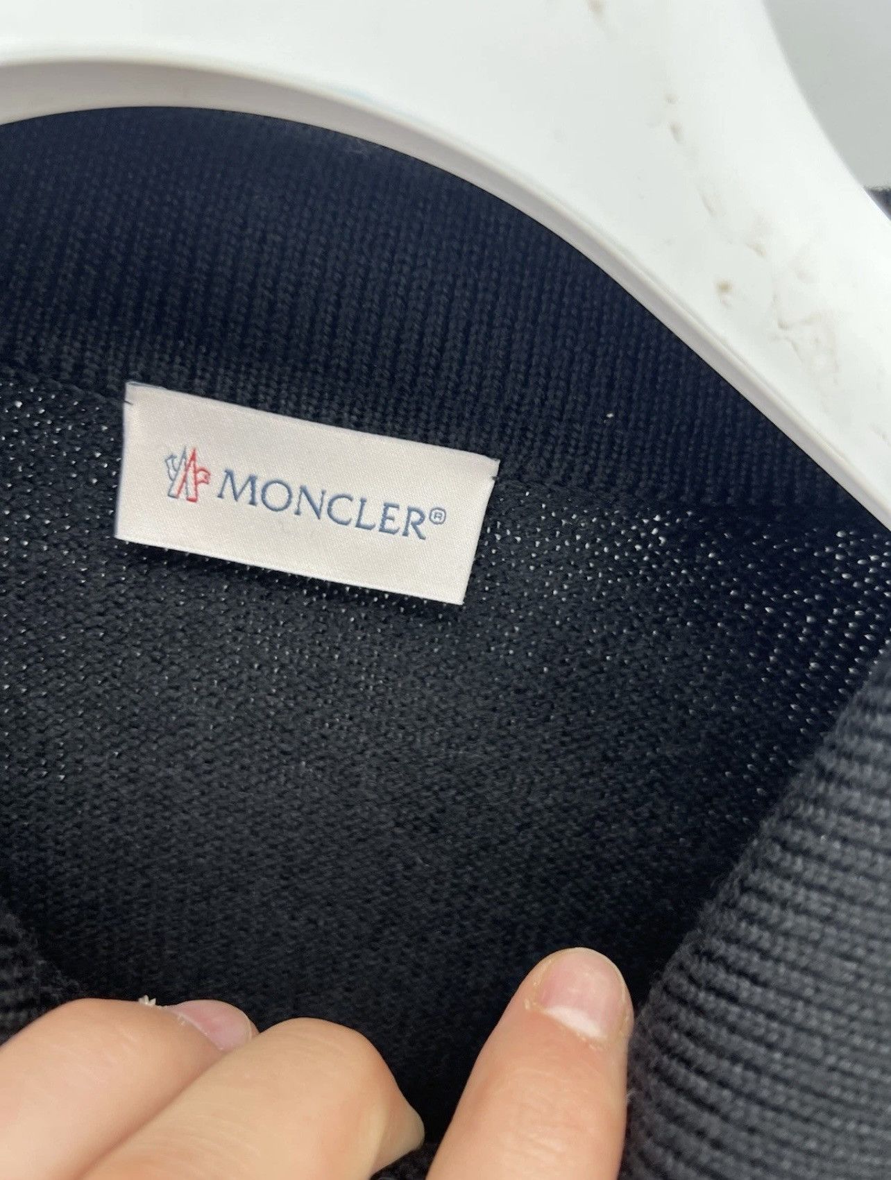 Moncler Brand New Moncler Wool Long Sleeve Polo Size M RRP $850 Size US M / EU 48-50 / 2 - 3 Thumbnail