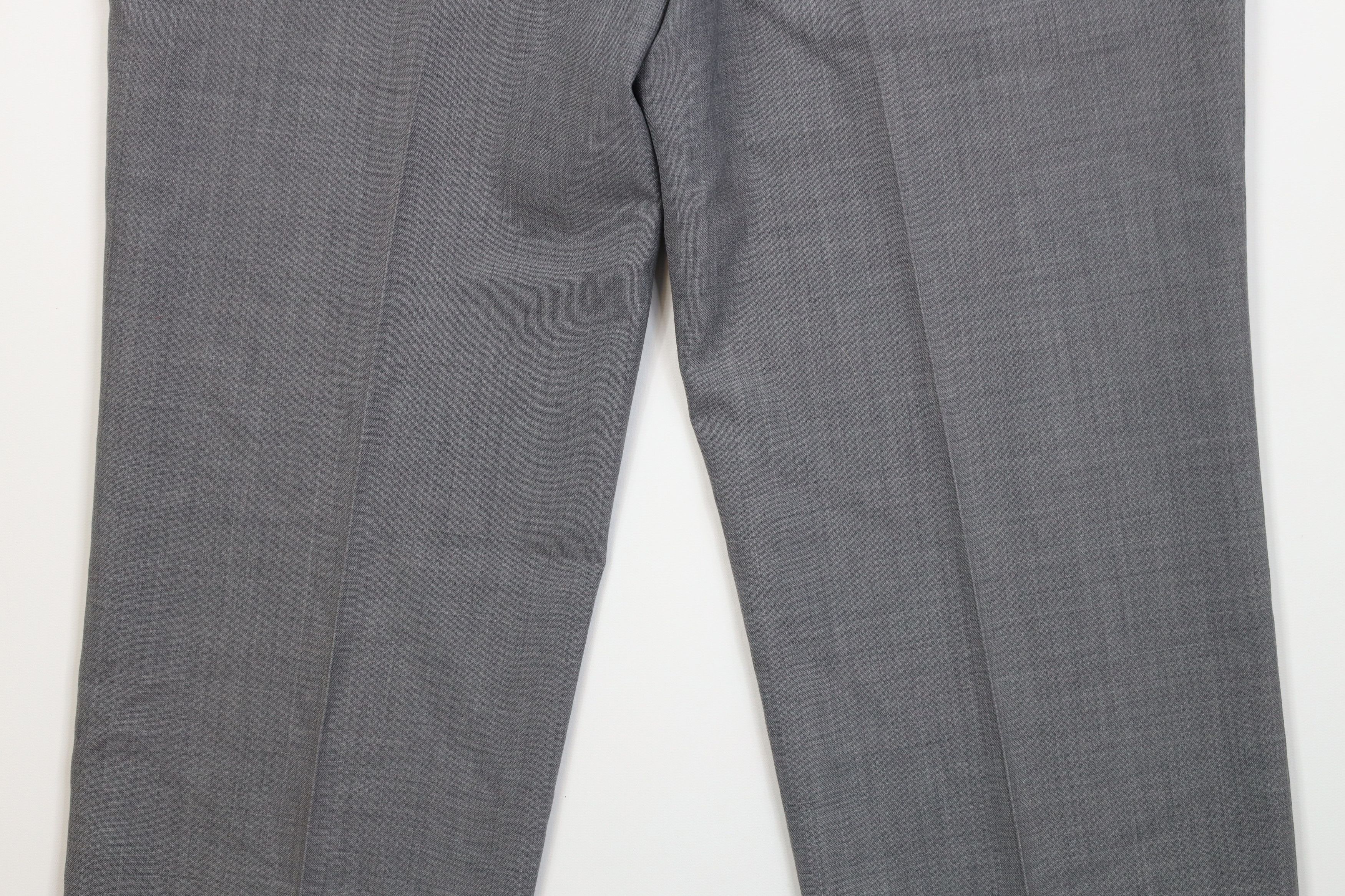 Vintage Vintage 90s Worsted Wool Blend Knit Wide Leg Chino Pants Size US 32 / EU 48 - 13 Thumbnail