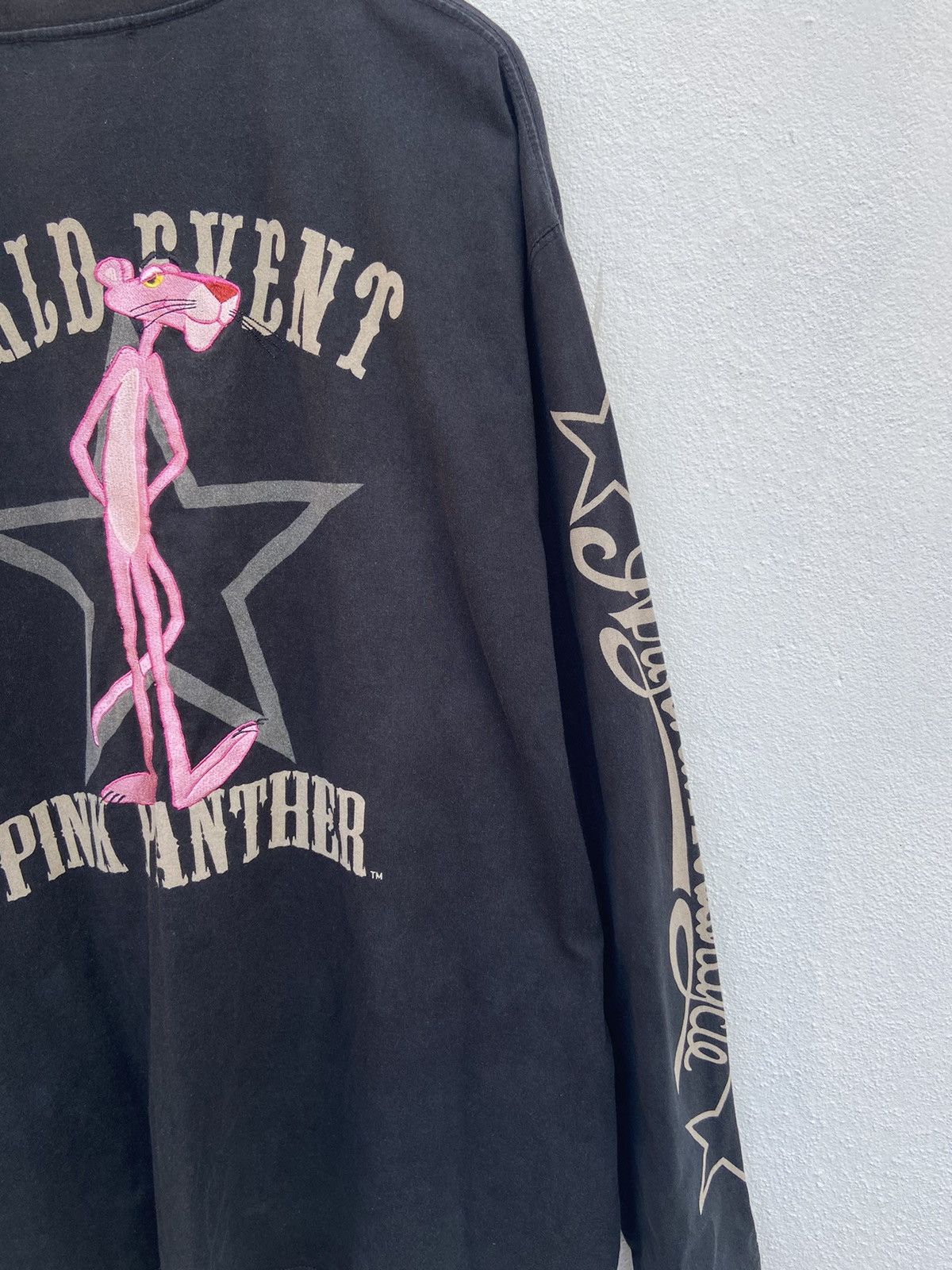 Flagstuff 🔥 Rare Pink Panther X Flaggstaff t shirt long sleeve Size US XL / EU 56 / 4 - 4 Thumbnail