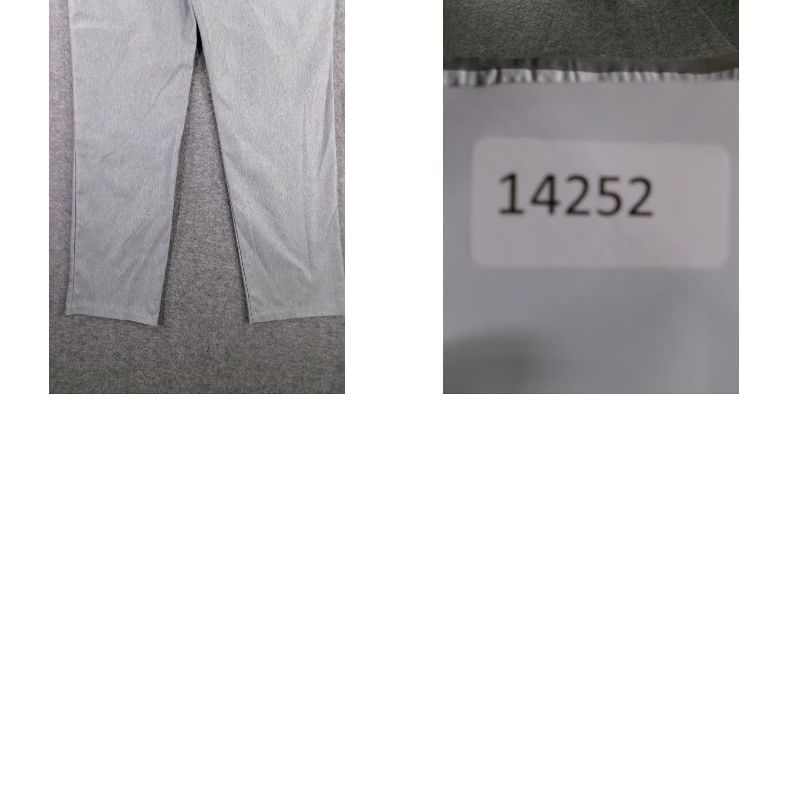 Lee Lee Pant Women 8 Gray Relaxed Fit Straight Leg Casual Capsule Office Day Size 30" / US 8 / IT 44 - 9 Thumbnail