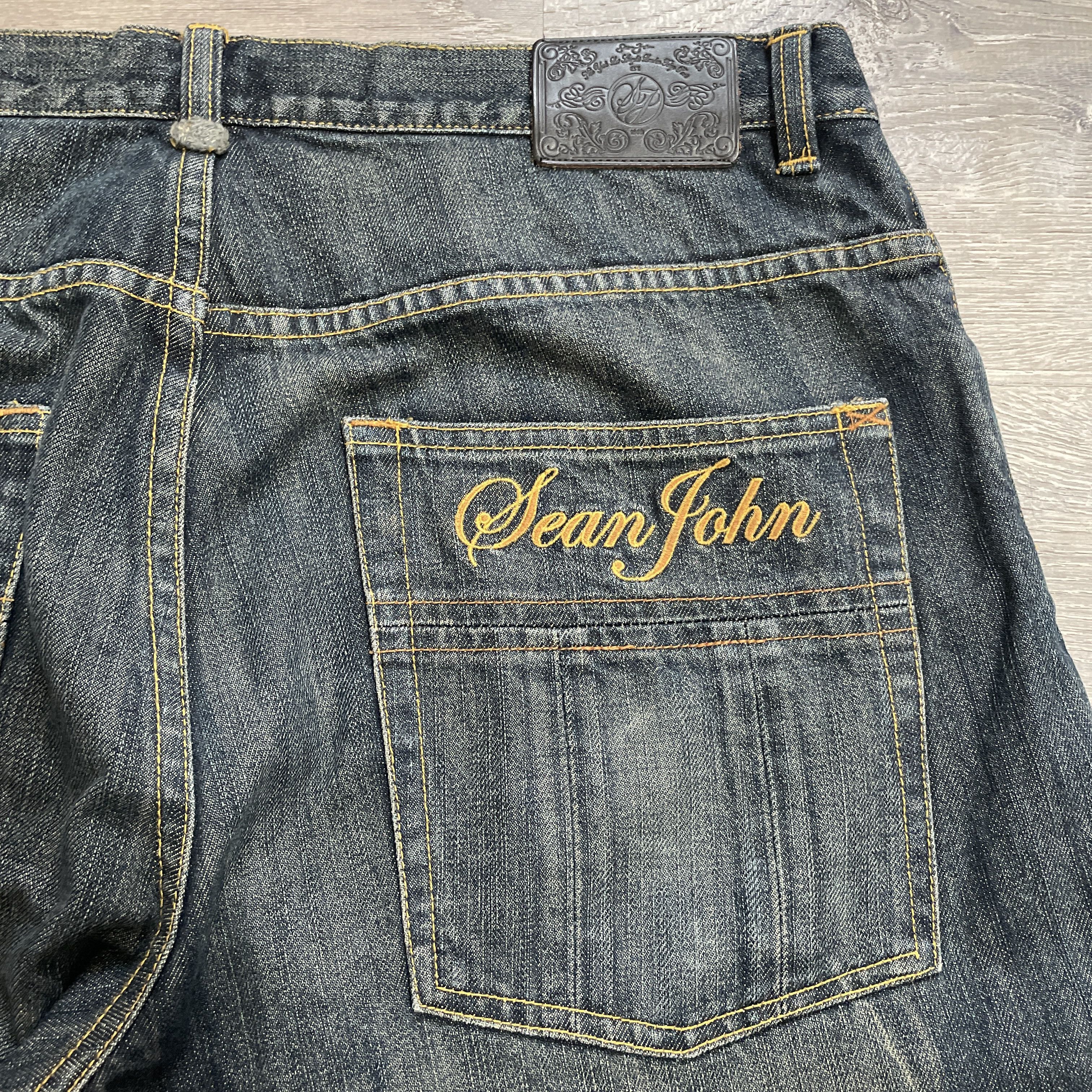 Sean John Vinatge Sean John Embroided Jeans Size US 36 / EU 52 - 4 Thumbnail
