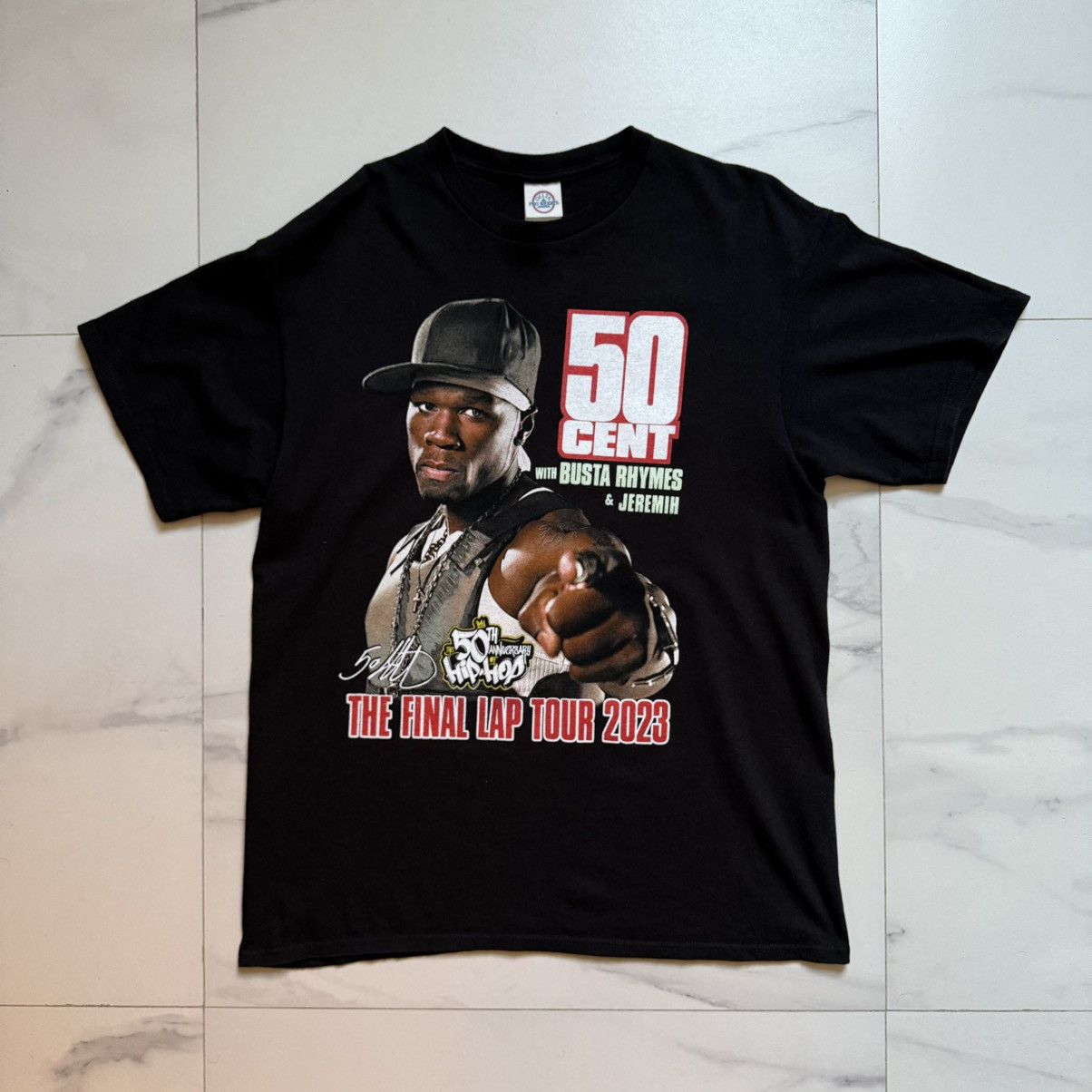 50 Cent 50 Cent The Final Lap Tour T-Shirt Size US L / EU 52-54 / 3 - 2 Thumbnail