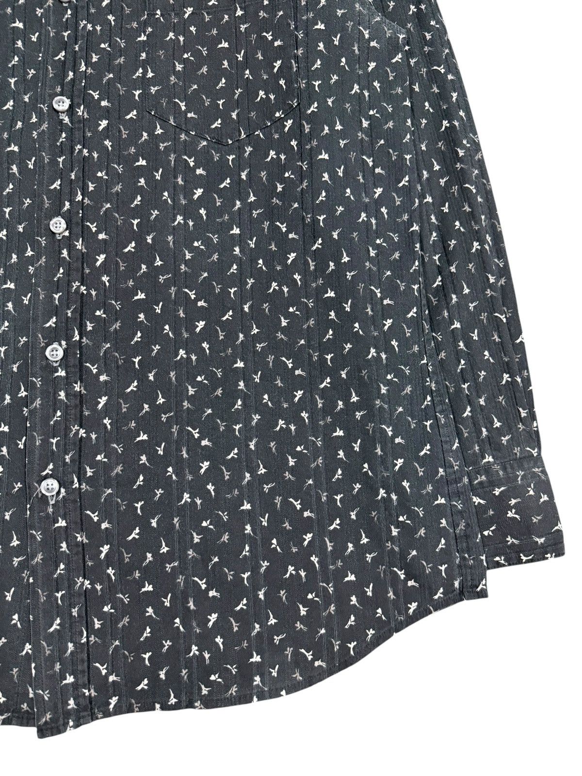 Yohji Yamamoto A.A.R Yohji Yamamoto Printed Shirt Button Ups Designer Size US L / EU 52-54 / 3 - 8 Thumbnail