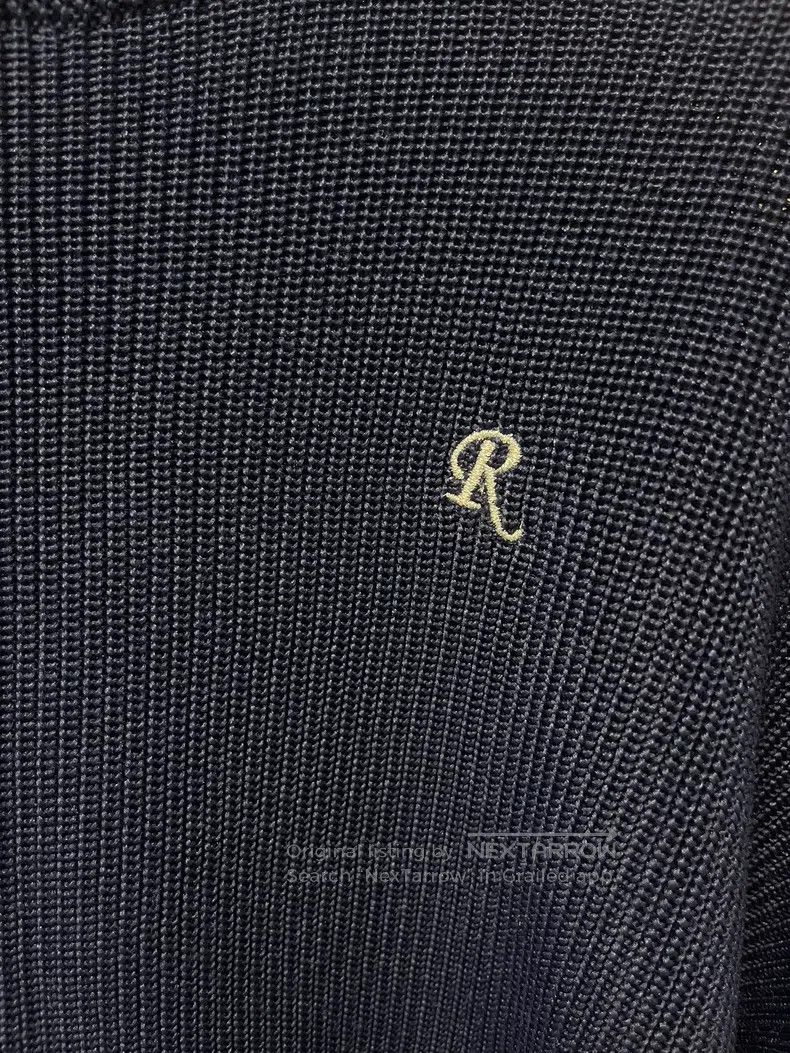 Raf Simons Raf Simons Silhouette knitted short sweater Size US XS / EU 42 / 0 - 3 Thumbnail