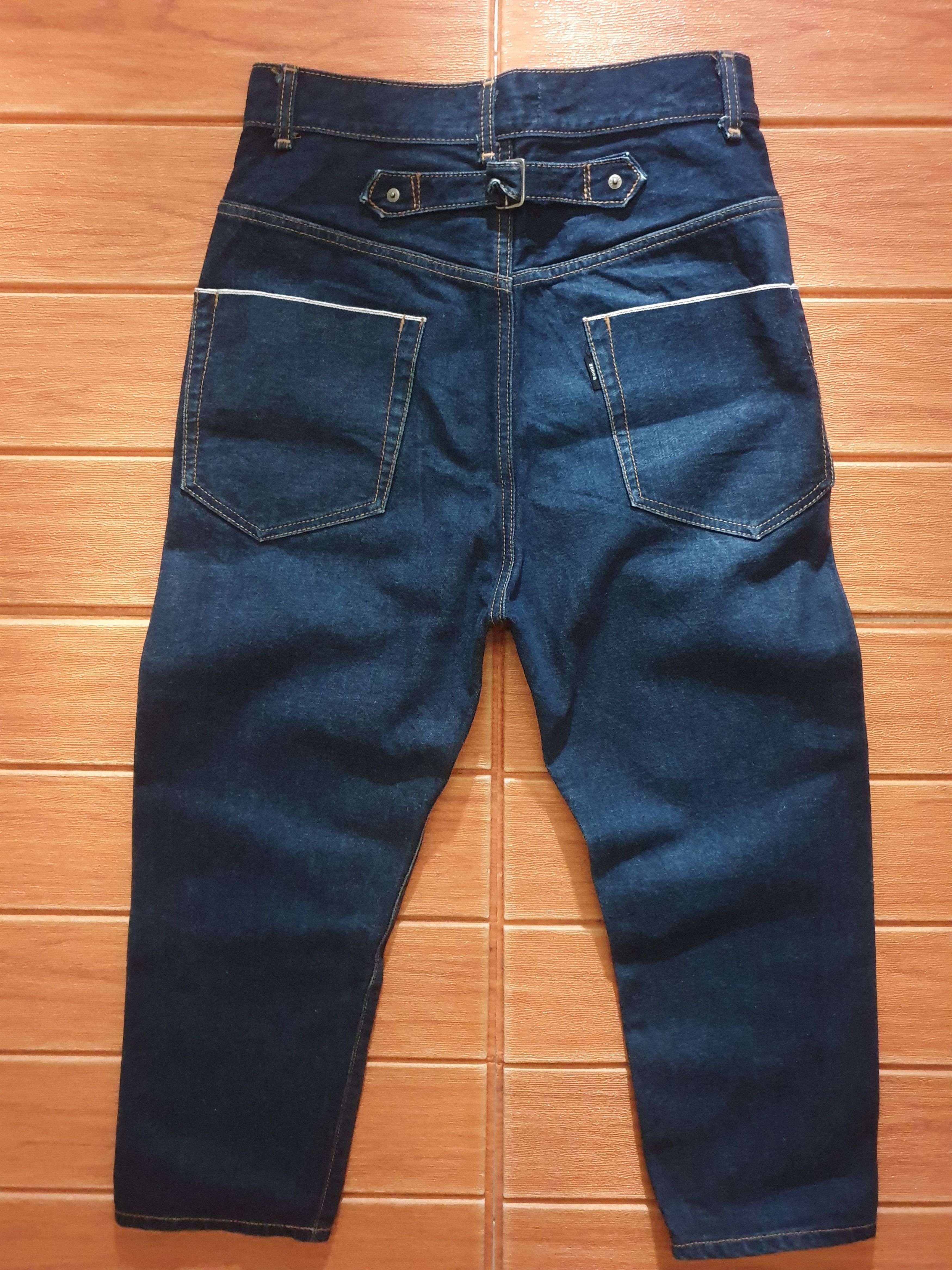 Issey Miyake Zucca Japanese brand selvedge denim pant Size US 29 - 9 Thumbnail