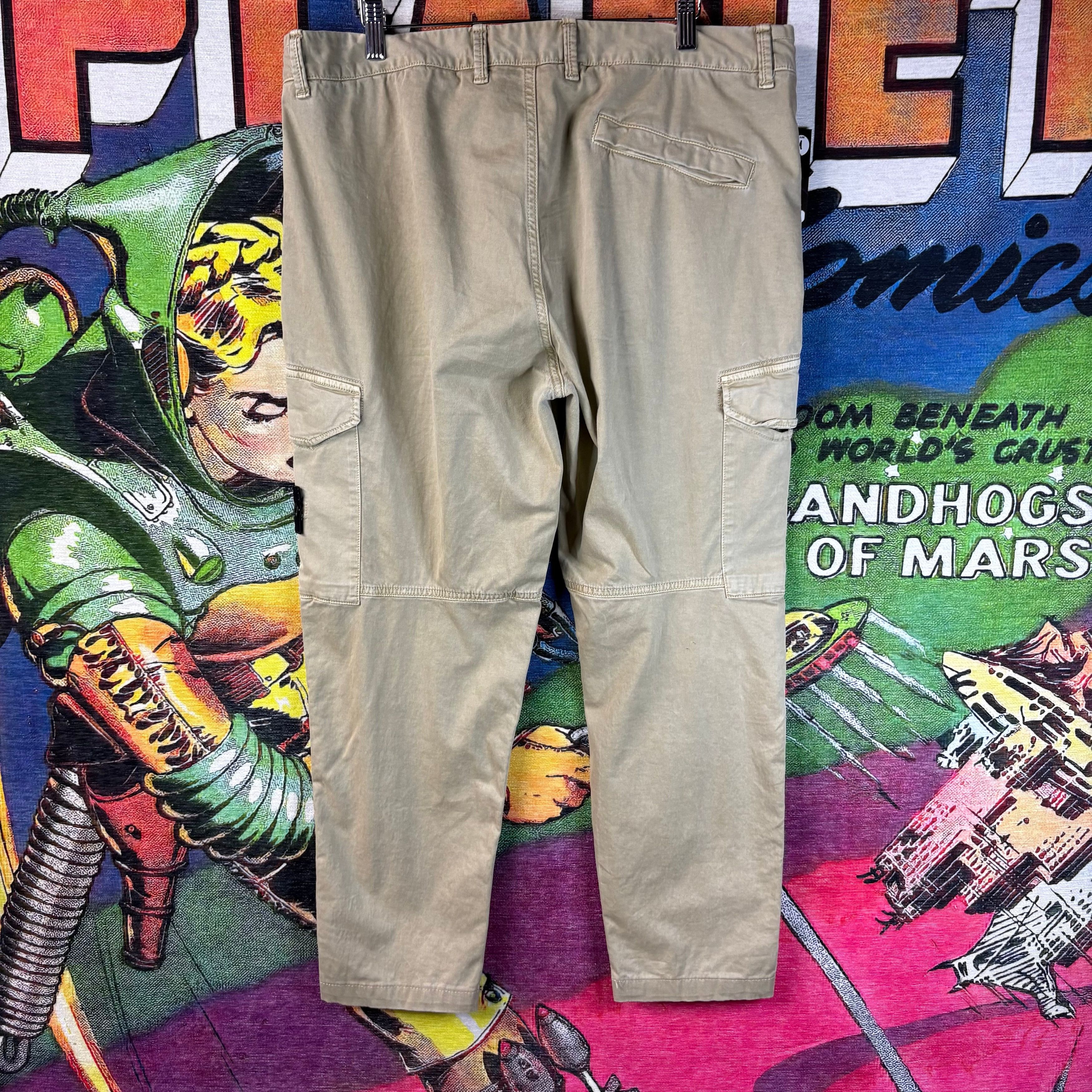 Stone Island Stone Island Regular Fit Cargo Pants Size 34" Size US 34 / EU 50 - 9 Thumbnail