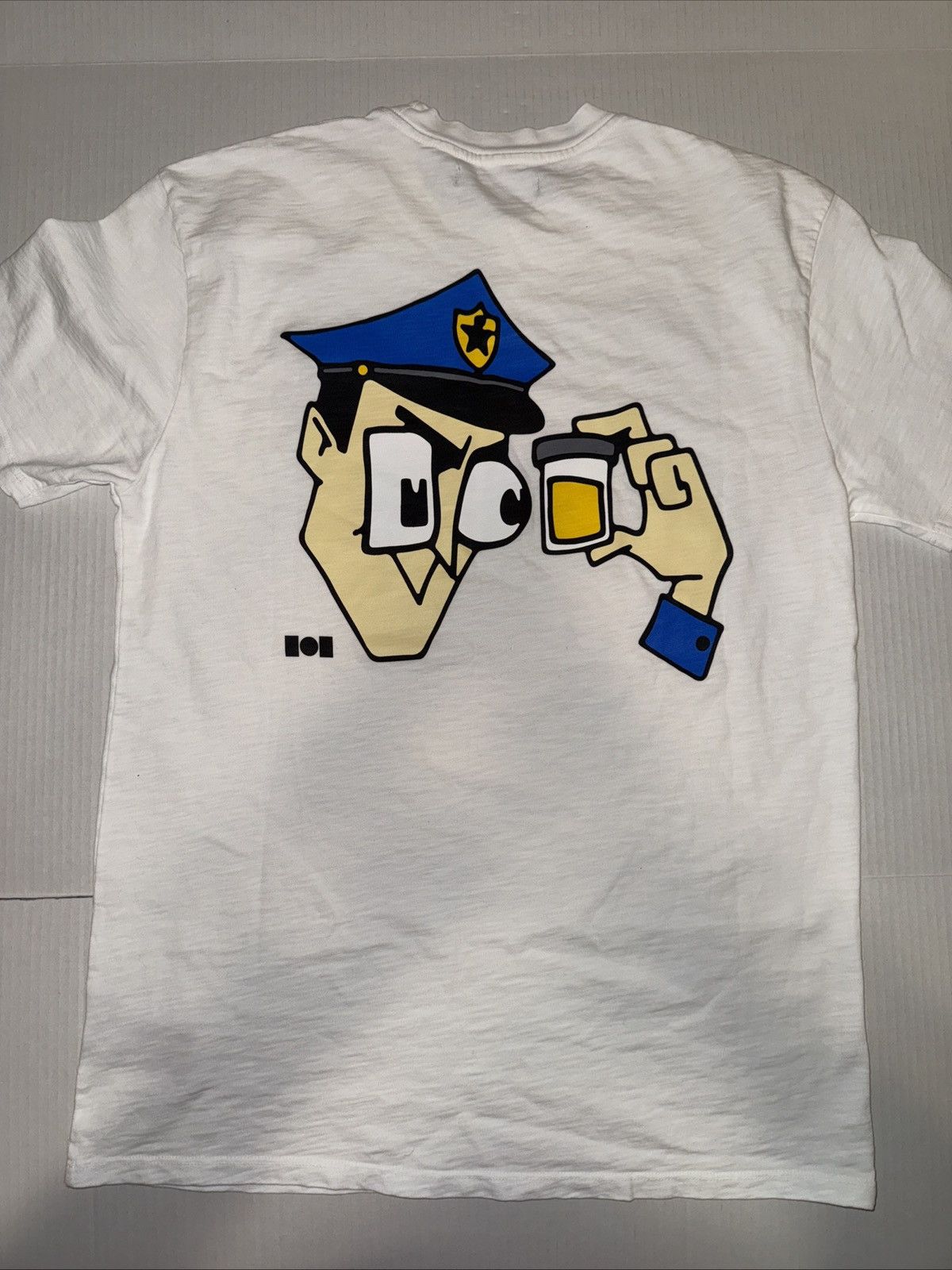 Nahmias Nahmias Drug Test Printed White Tshirt Size M NWT Size US M / EU 48-50 / 2 - 2 Thumbnail