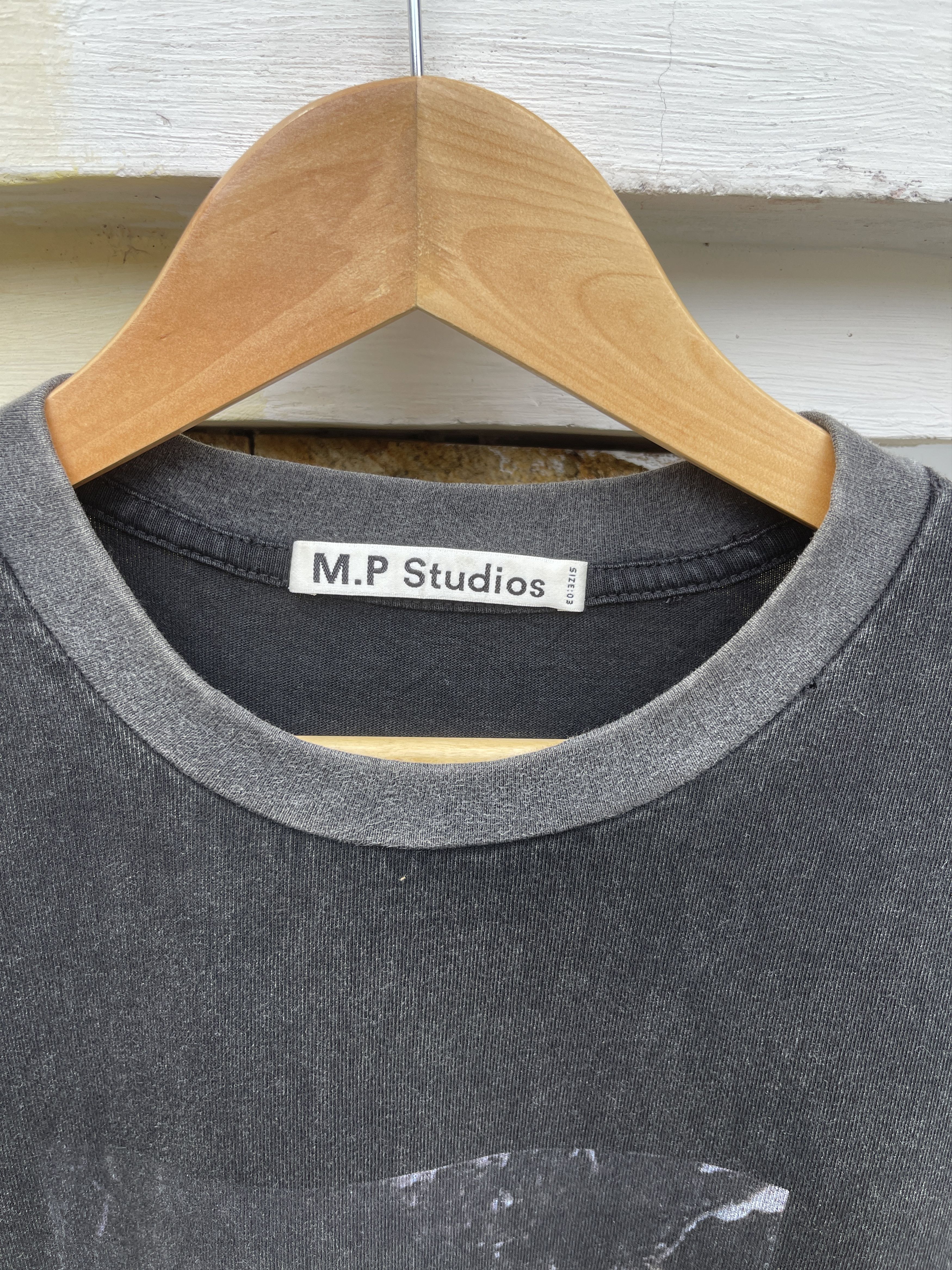 Japanese Brand Last Drop🔥Rare🔥Vintage M.P STUDIOS Sun Faded T-Shirt Size US XL / EU 56 / 4 - 3 Thumbnail