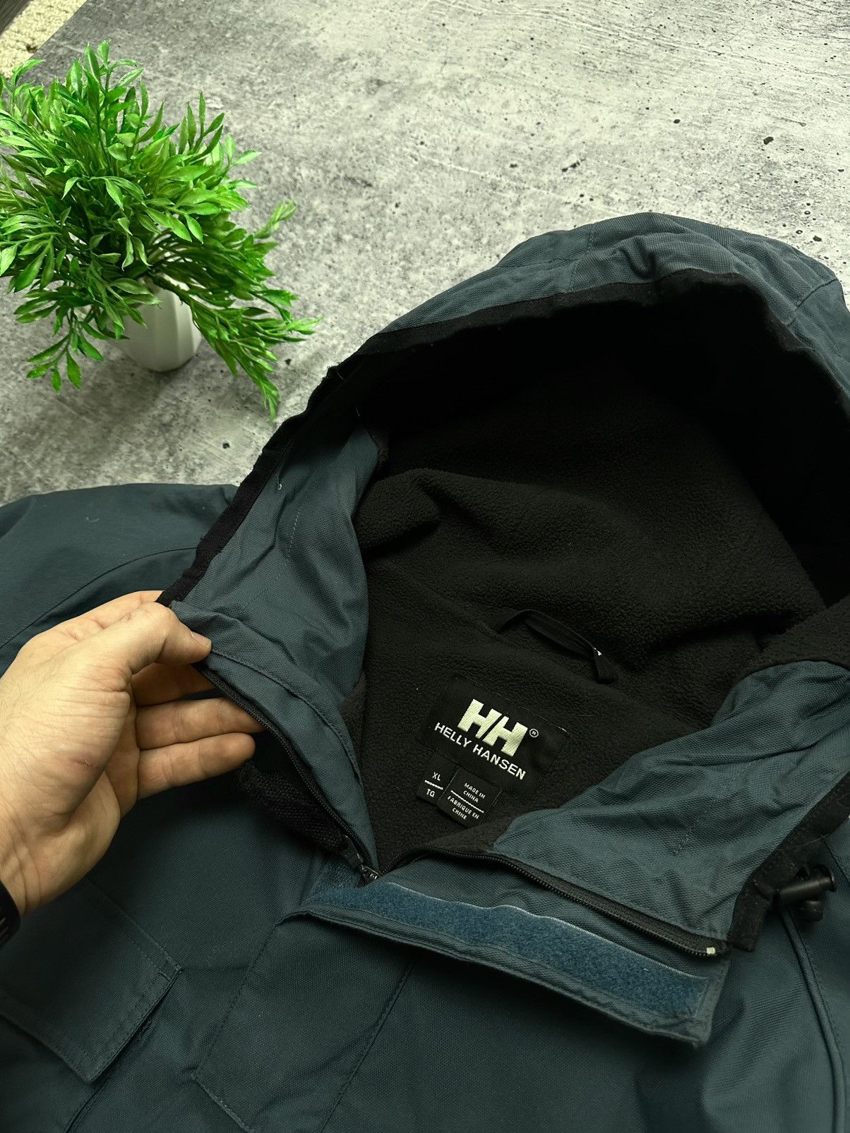 Vintage Helly Hansen Cold Winter Anorak Fleece Y2K Jacket