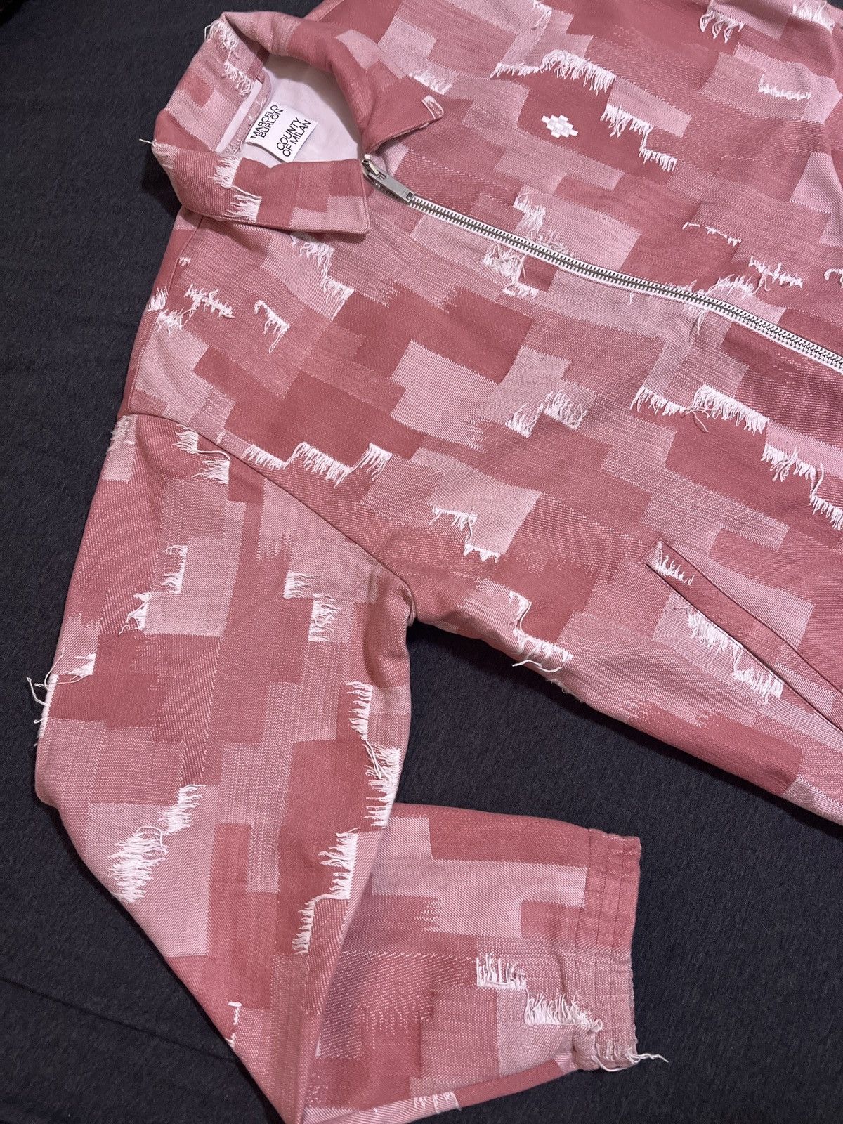Marcelo Burlon Marcelo Burlon County of Milan Pink & White Jacket Size US L / EU 52-54 / 3 - 4 Thumbnail