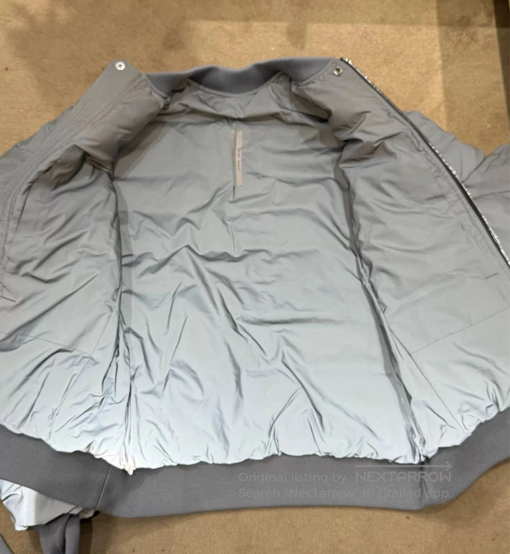 Rick Owens Rick Owens Stand Collar Zip Down Jacket. Size US M / EU 48-50 / 2 - 6 Thumbnail