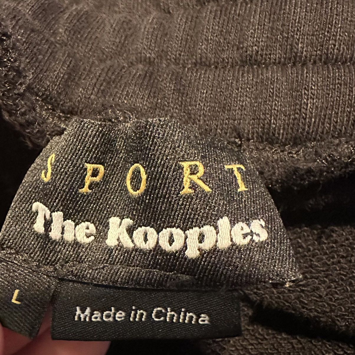 Designer × The Kooples the Kooples Cropped Jogger Black Leather Trim Size US 30 / EU 46 - 7 Thumbnail