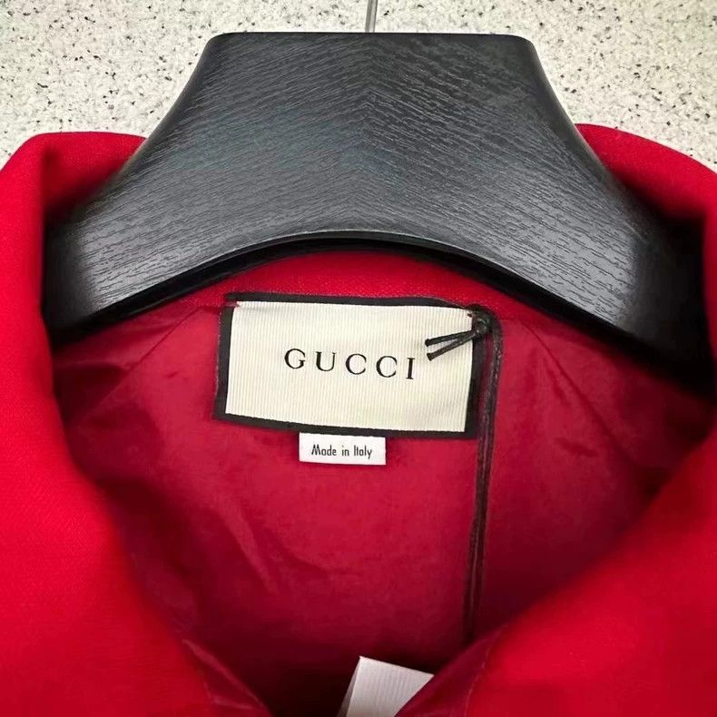 Gucci Gucci Red snake-print coat 2503-Nextarrow Size US S / EU 44-46 / 1 - 2 Thumbnail