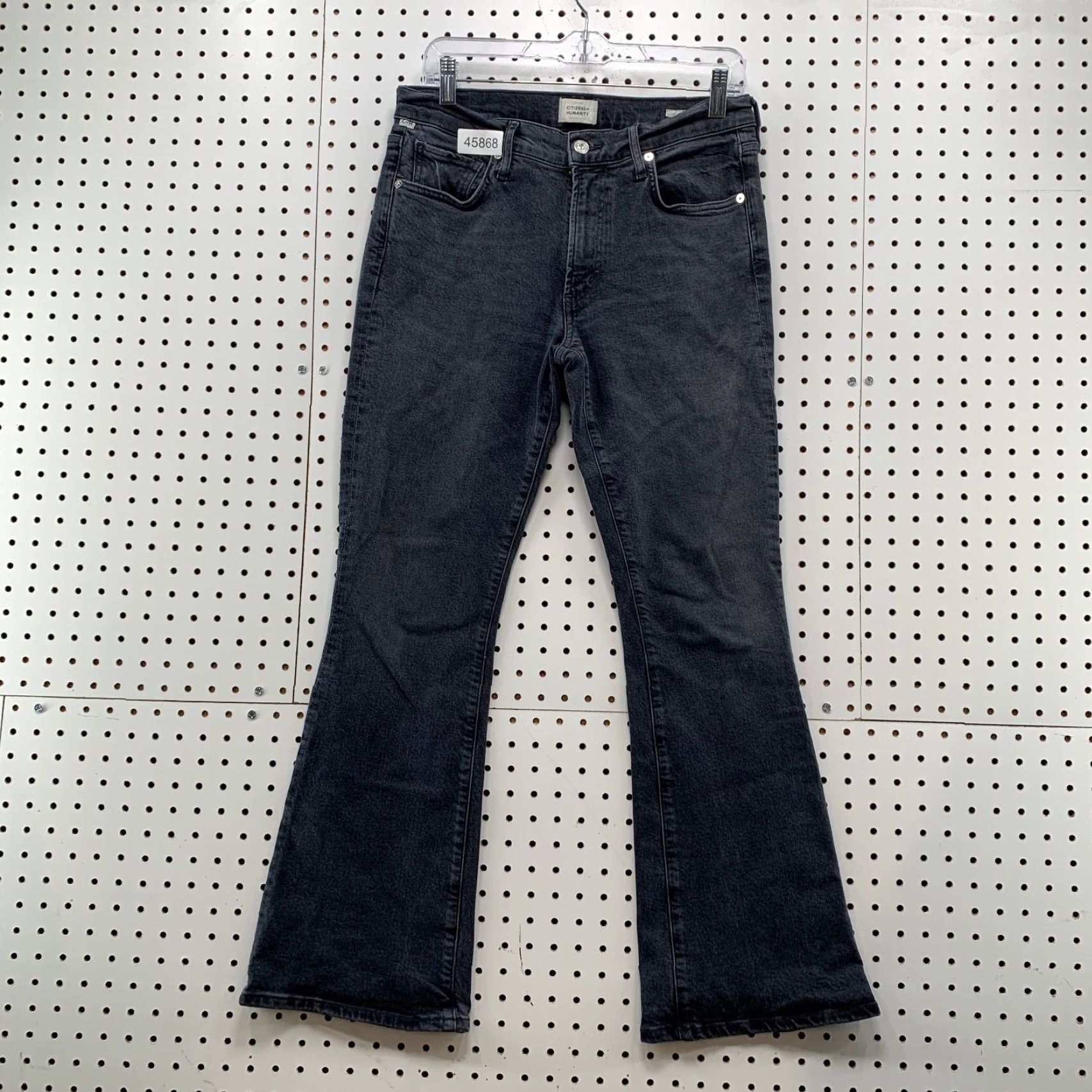 Citizens Of Humanity Citizens of Humanity Jeans Womens 28 Bootcut Emannuelle Faded Black 29x29 Denim Jeans Womens Bootscut 90s? Size 28" / US 6 / IT 42 - 2 Thumbnail