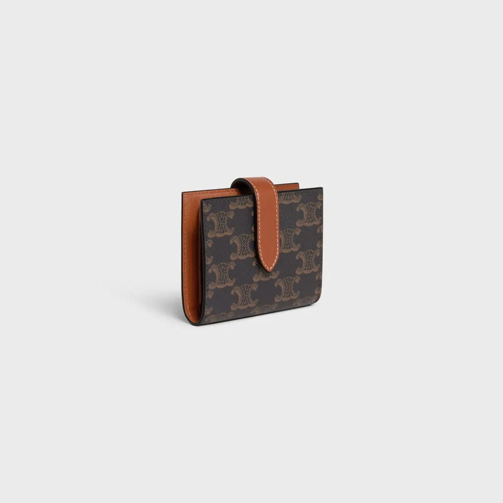 Celine Celine Triomphe Small Strap Wallet Size ONE SIZE - 3 Thumbnail