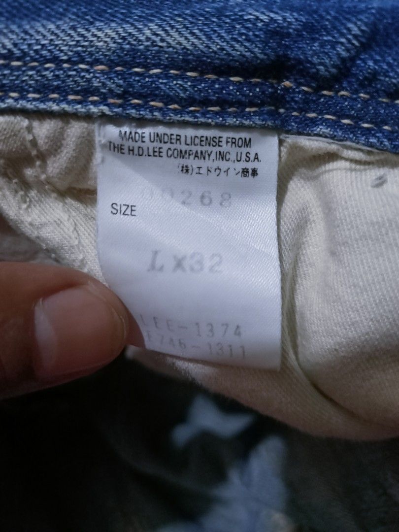 Lee × Vintage Vintage lee cargo jeans Size US 32 / EU 48 - 9 Thumbnail