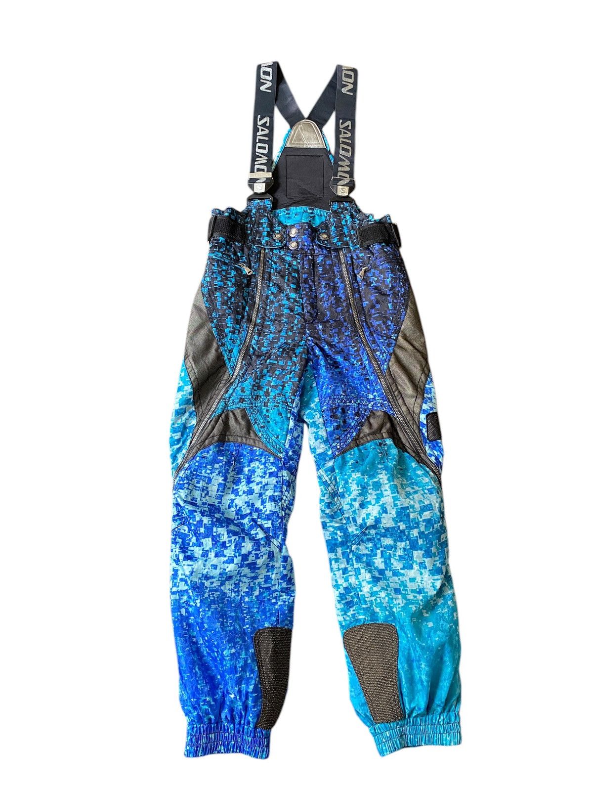 Salomon × Vintage Vintage 90s Salomon Jumpsuit Ski Pant Size US 34 / EU 50 - 1 Thumbnail