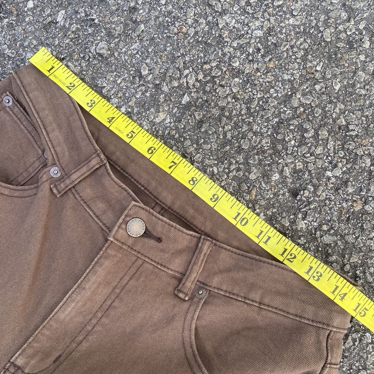 GU × If Six Was Nine × Japanese Brand GU Flare Pants Brown Size US 28 / EU 44 - 7 Thumbnail
