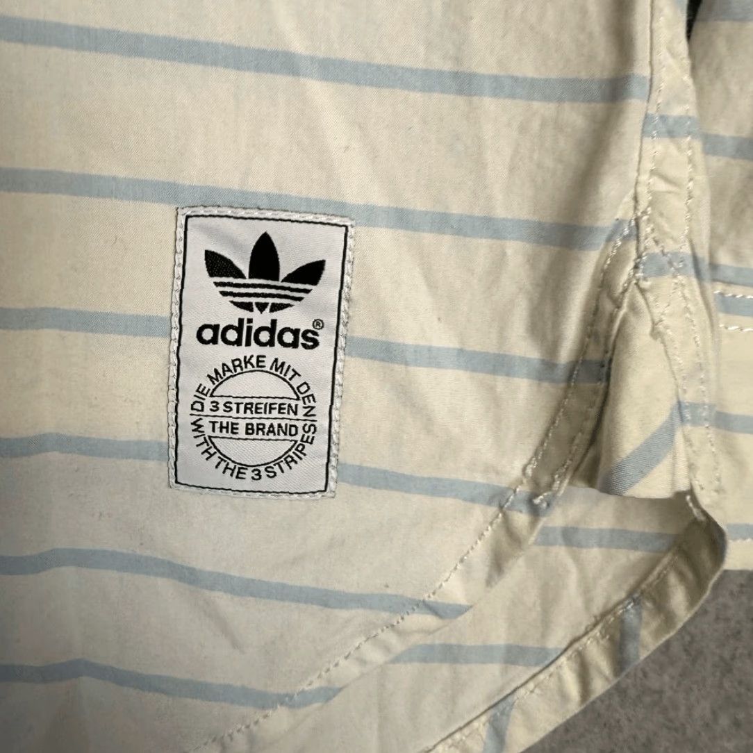 Adidas Adidas Shirt Womens Small S Multicolor Striped Long Sleeve Button-Up Casual Button-Down Size S / US 4 / IT 40 - 4 Thumbnail