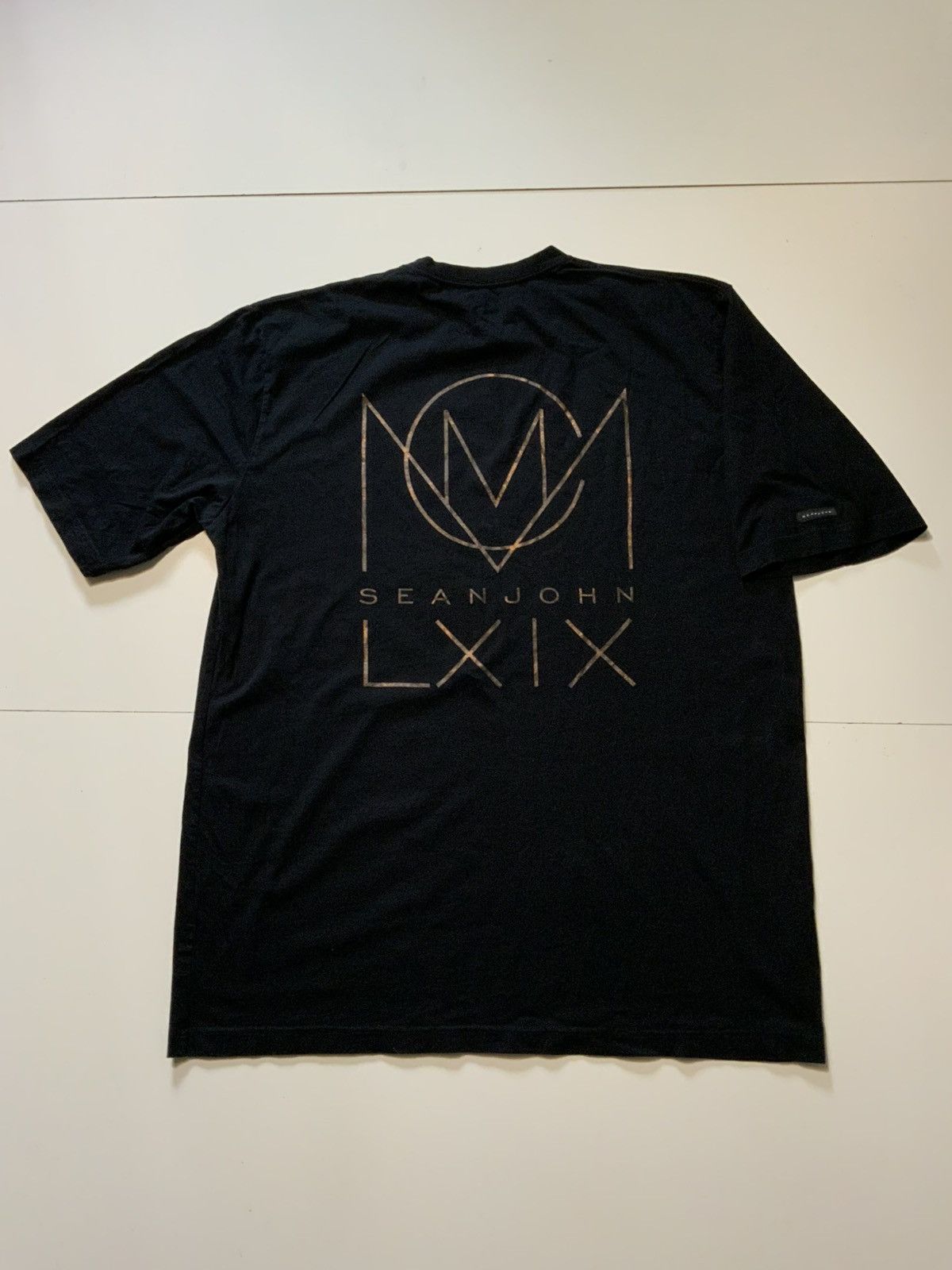 Sean John Sean John The Chosen One LXIX Roman Numeral Gold S/S T-Shirt Size US XXL / EU 58 / 5 - 3 Thumbnail