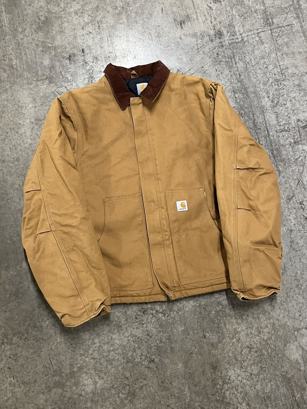 Carhartt × Vintage Carhartt vintage tan workwear jacket hype streetwear Size US XL / EU 56 / 4 - 2 Thumbnail