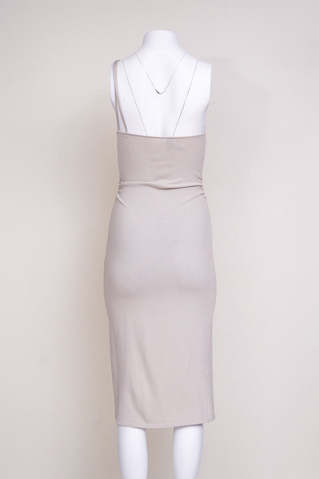 Gucci Gucci by Tom Ford S/S 2001 White Knit Asymmetric Strap Dress Size M / US 6-8 / IT 42-44 - 5 Thumbnail