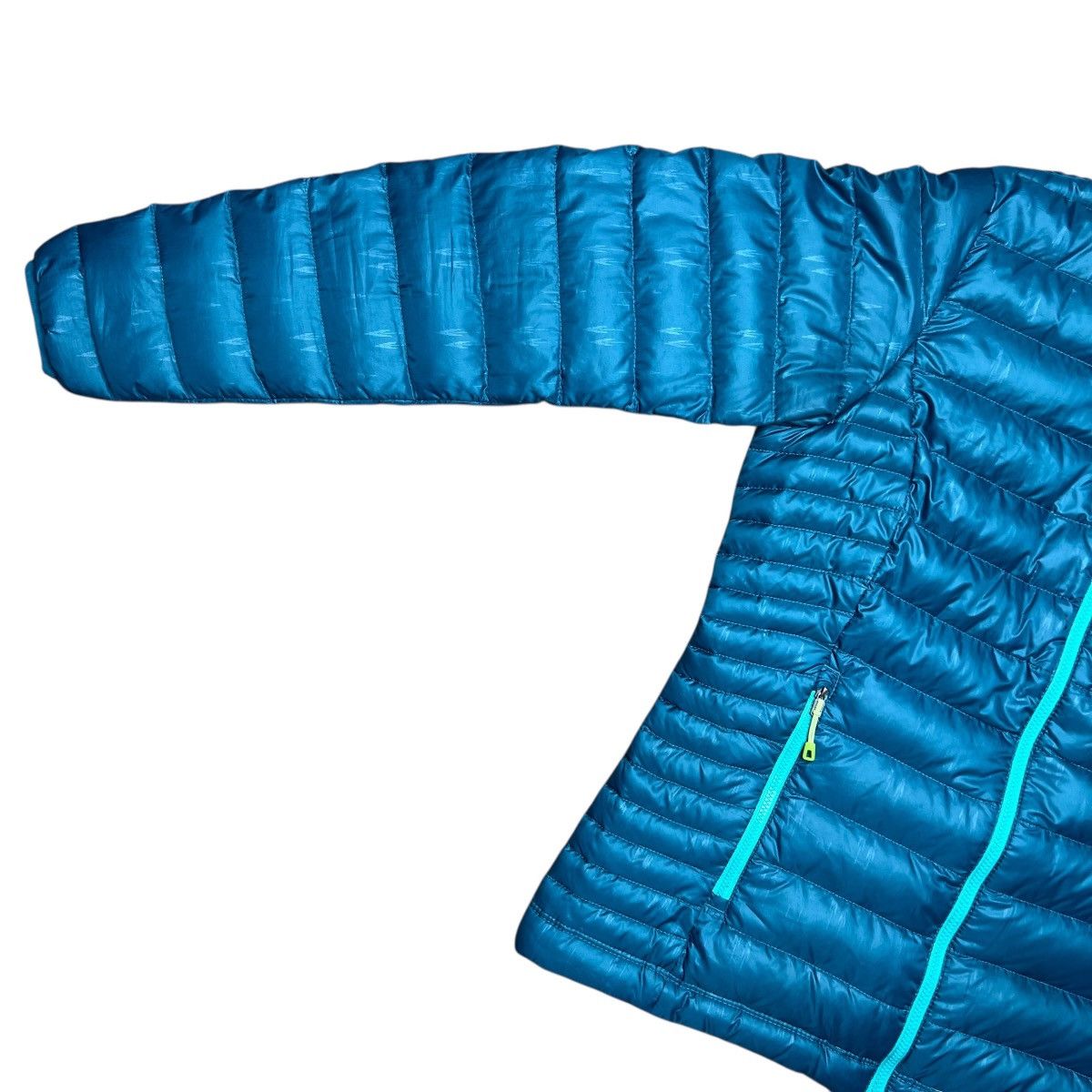 Patagonia Patagonia Women’s Style #84683 Down Teal Zip Puffer Jacket Size S / US 4 / IT 40 - 10 Thumbnail