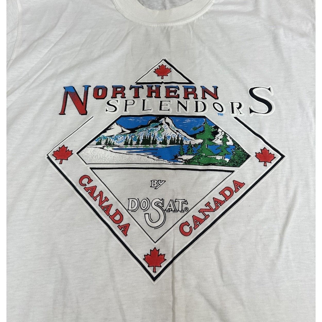 Vintage Vintage Northern Splendors Graphic T-Shirt Canada Maple Leaf Size US L / EU 52-54 / 3 - 2 Thumbnail