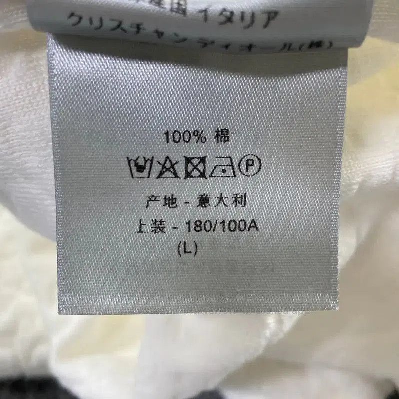 Dior Dior White Cotton Women's T. Size L / US 10 / IT 46 - 6 Thumbnail