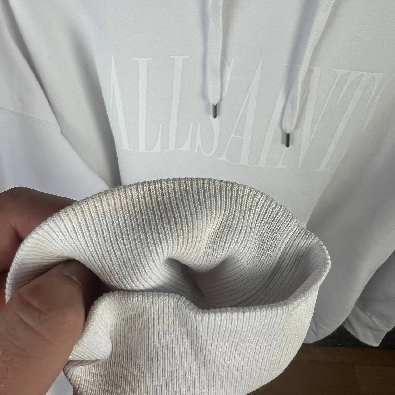 Allsaints Allsaints Big Logo Vintage Hoodie Size US L / EU 52-54 / 3 - 5 Thumbnail