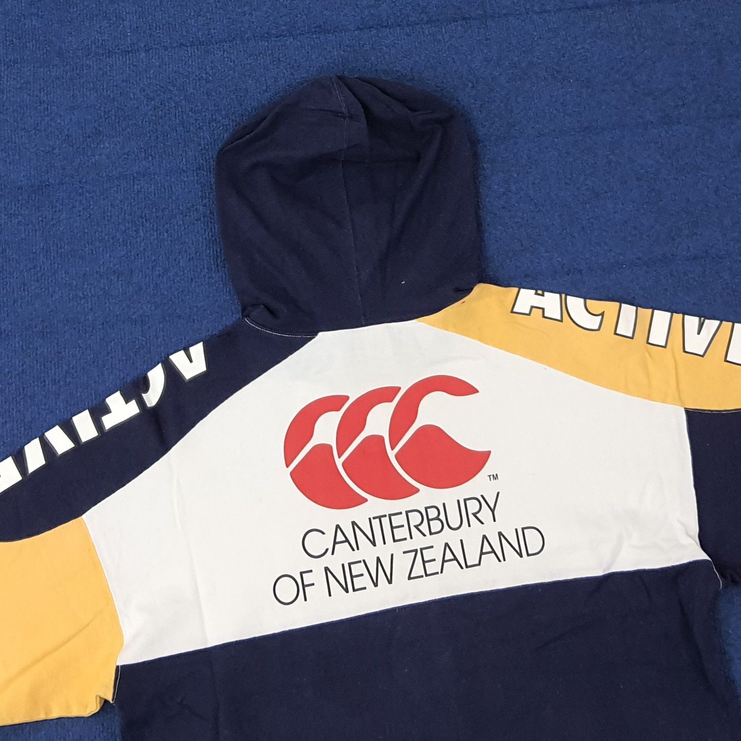 Canterbury of New Zealand Vintage Canterbury Power Authentic Hoodie Tshirt C259N3 Size US L / EU 52-54 / 3 - 5 Thumbnail
