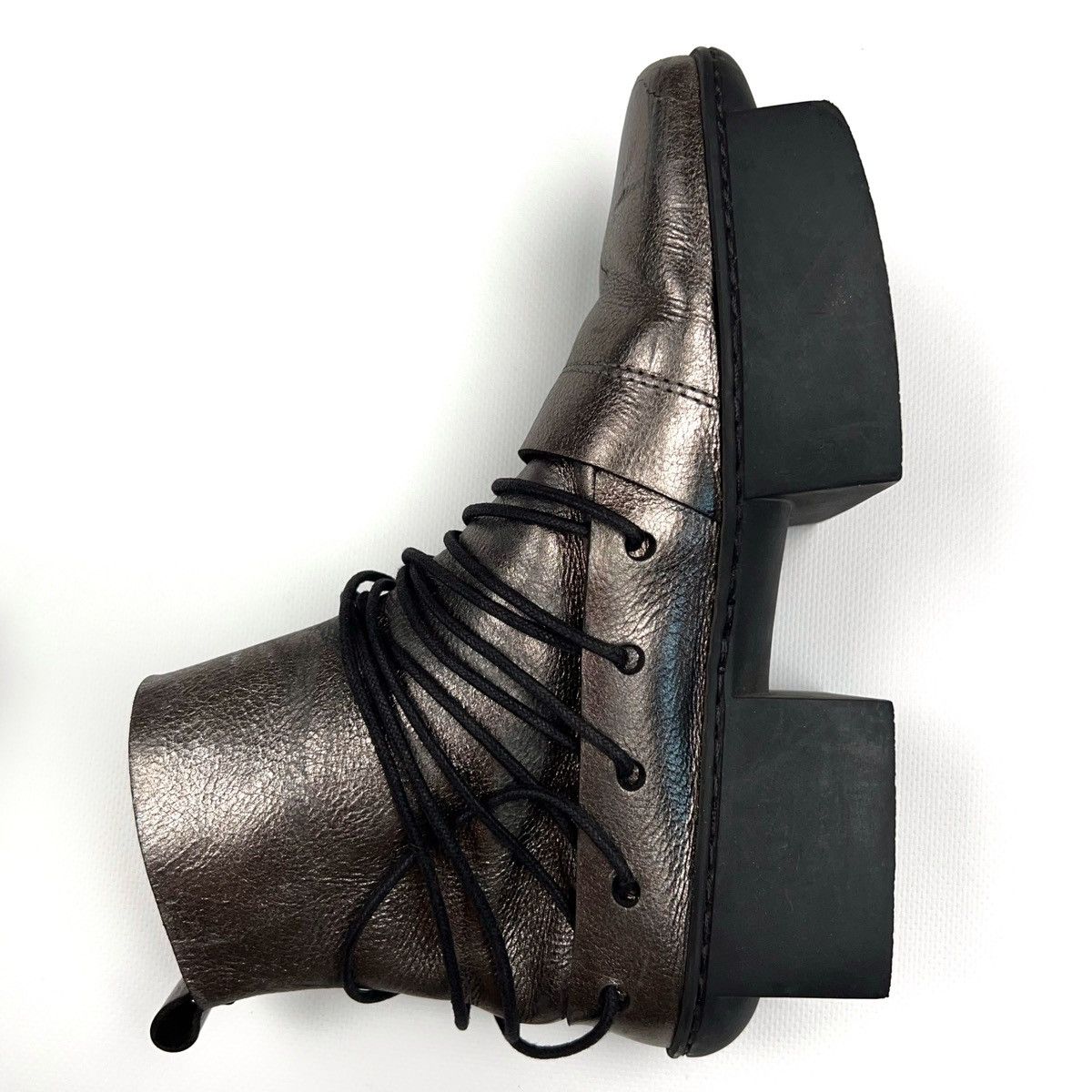 Trippen Trippen Platform Leather Shoes Geisha Happy Dream Avantgarde Size US 5 / IT 35 - 18 Thumbnail