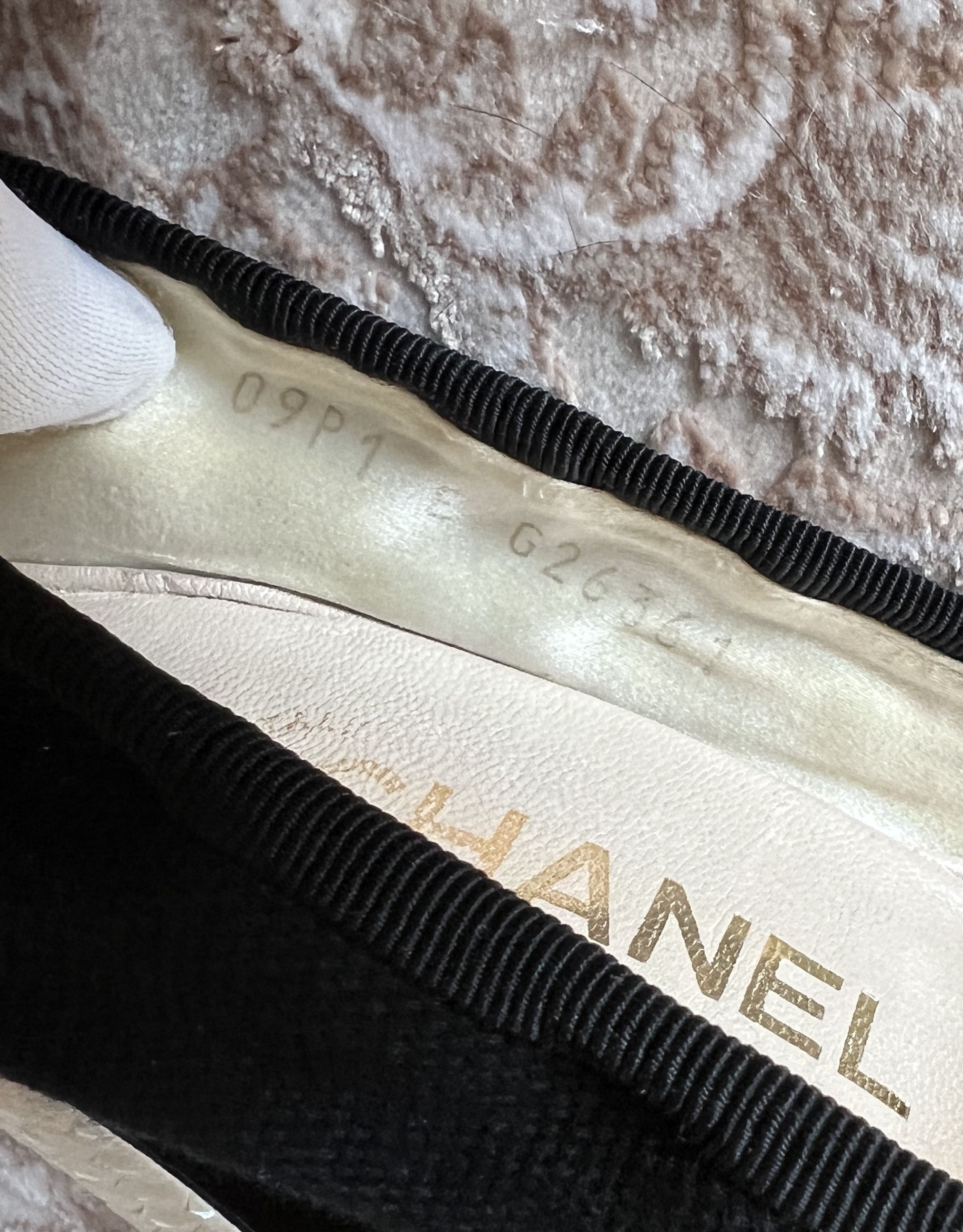 Chanel Chanel CC Logo Heels Balets Snake Skin Size US 7 / IT 37 - 6 Thumbnail