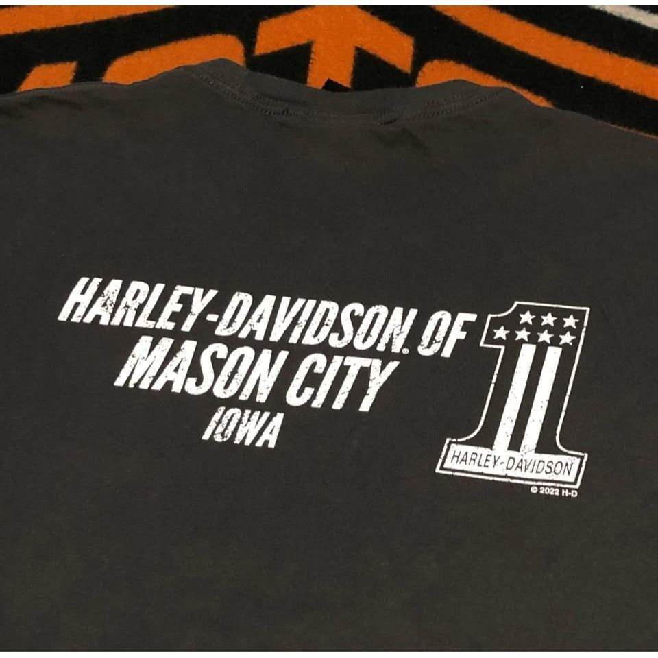 Harley Davidson Harley-Davidson T-shirt Medium Men, MASON CITY, IOWA Size US M / EU 48-50 / 2 - 4 Thumbnail