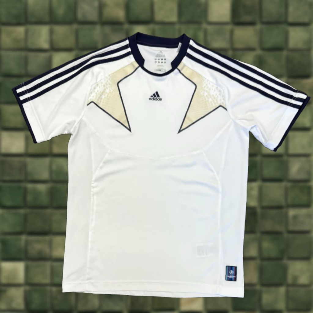 Adidas Adidas Jersey Shirt White Soccer Training Football UEFA Champions League 059925 S Men Size US S / EU 44-46 / 1 - 1 Thumbnail