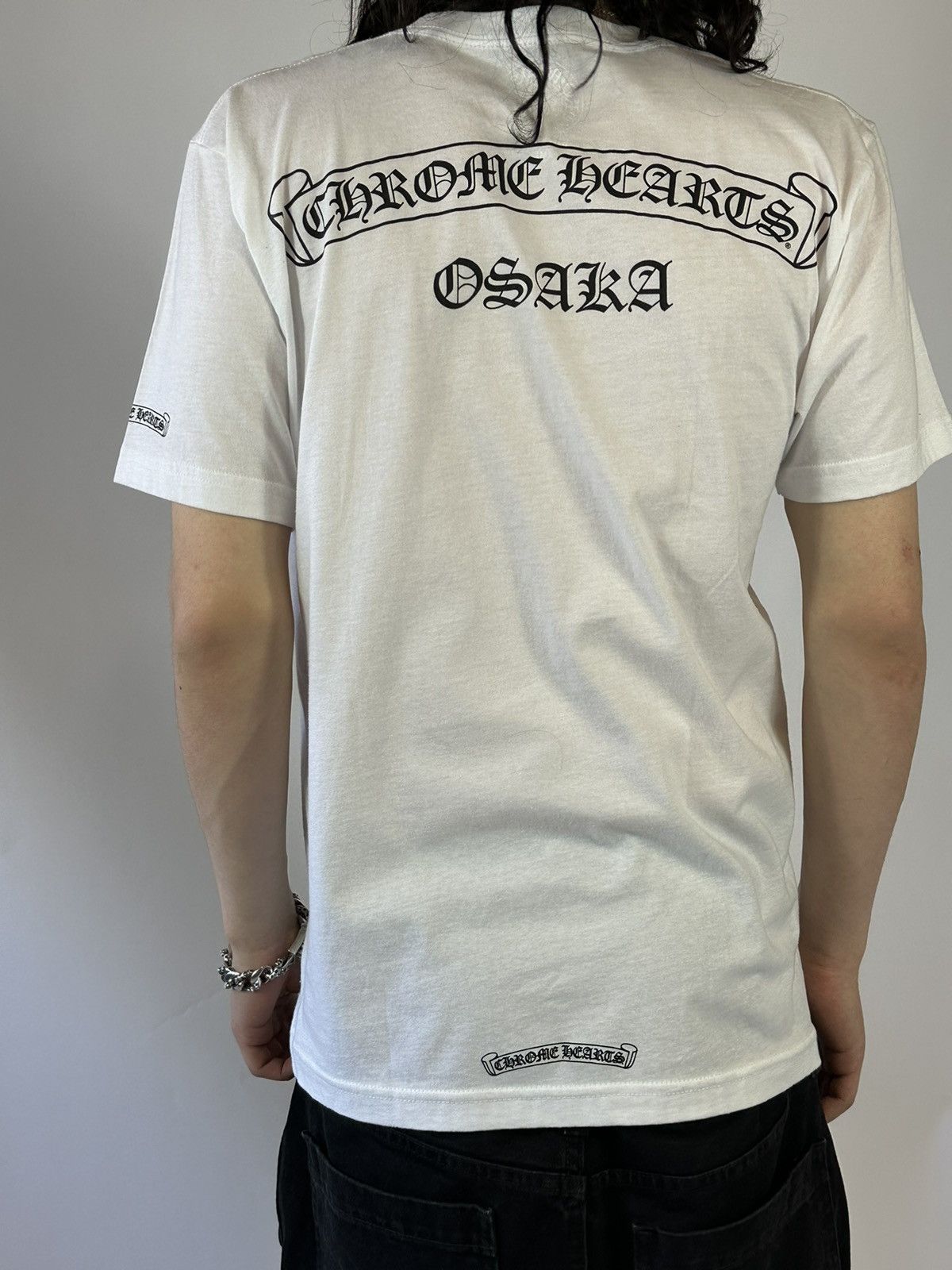 Chrome Hearts White Osaka Pocket Tee