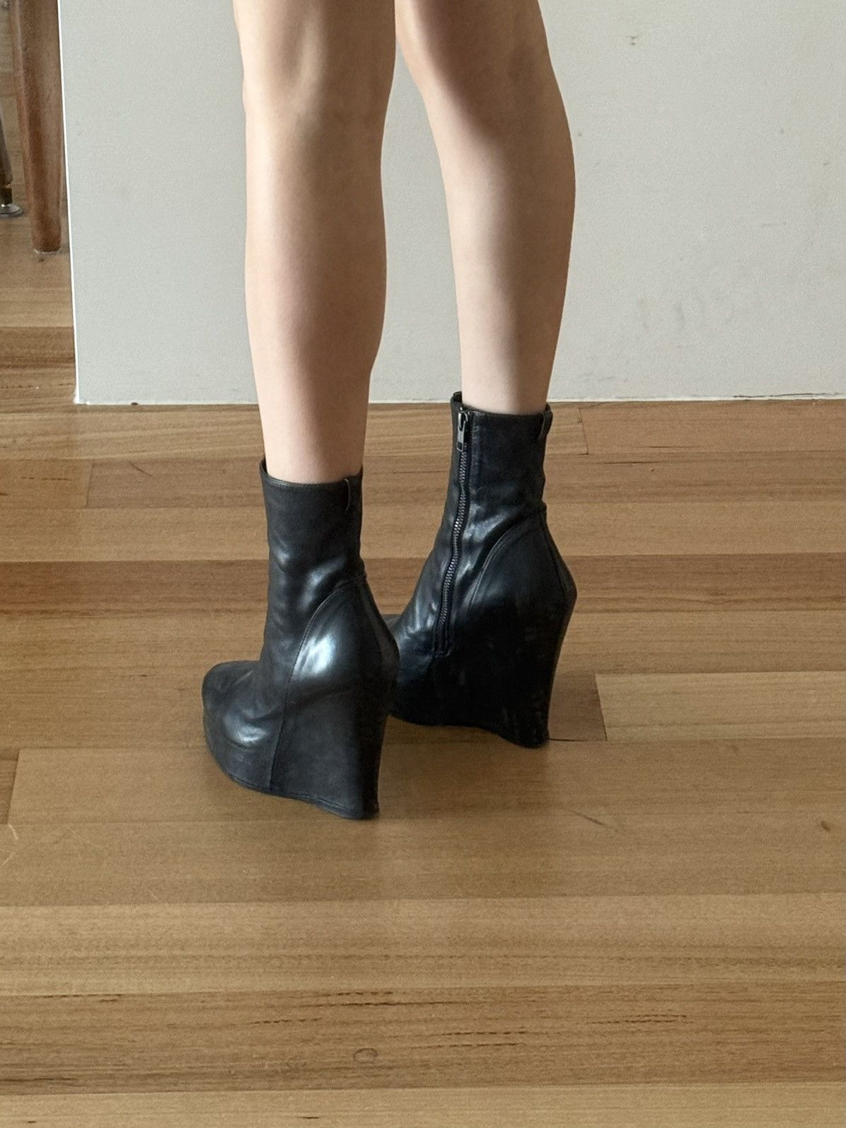 Ann Demeulemeester Ann Demeulemeester Fall 2011 modular platform boots Size US 6.5 / IT 36.5 - 6 Thumbnail