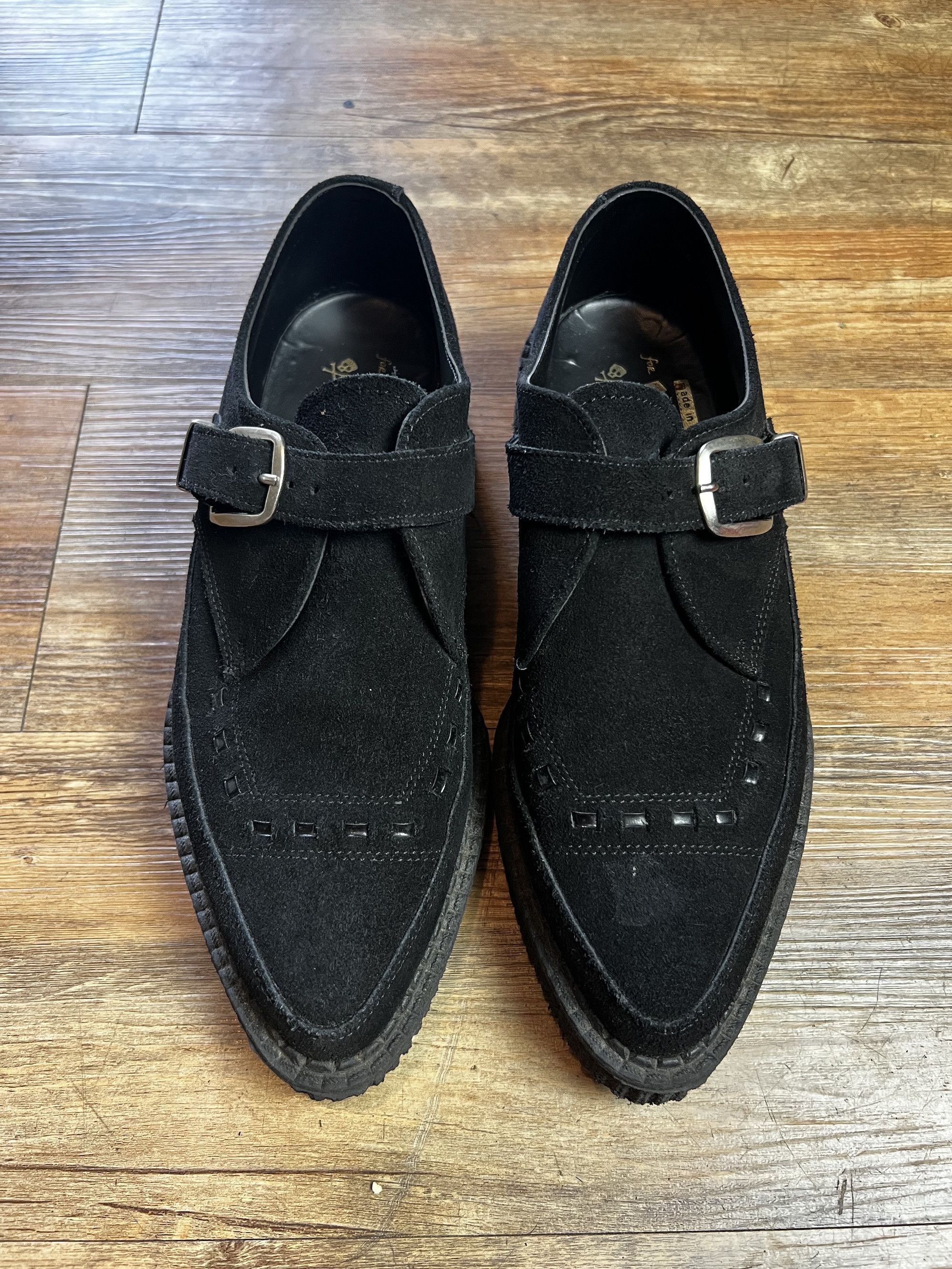 Vintage RARE Vintage 1980's-1990's Nana Shoes Punk Rock Creepers Size US 8 / EU 41 - 9 Thumbnail