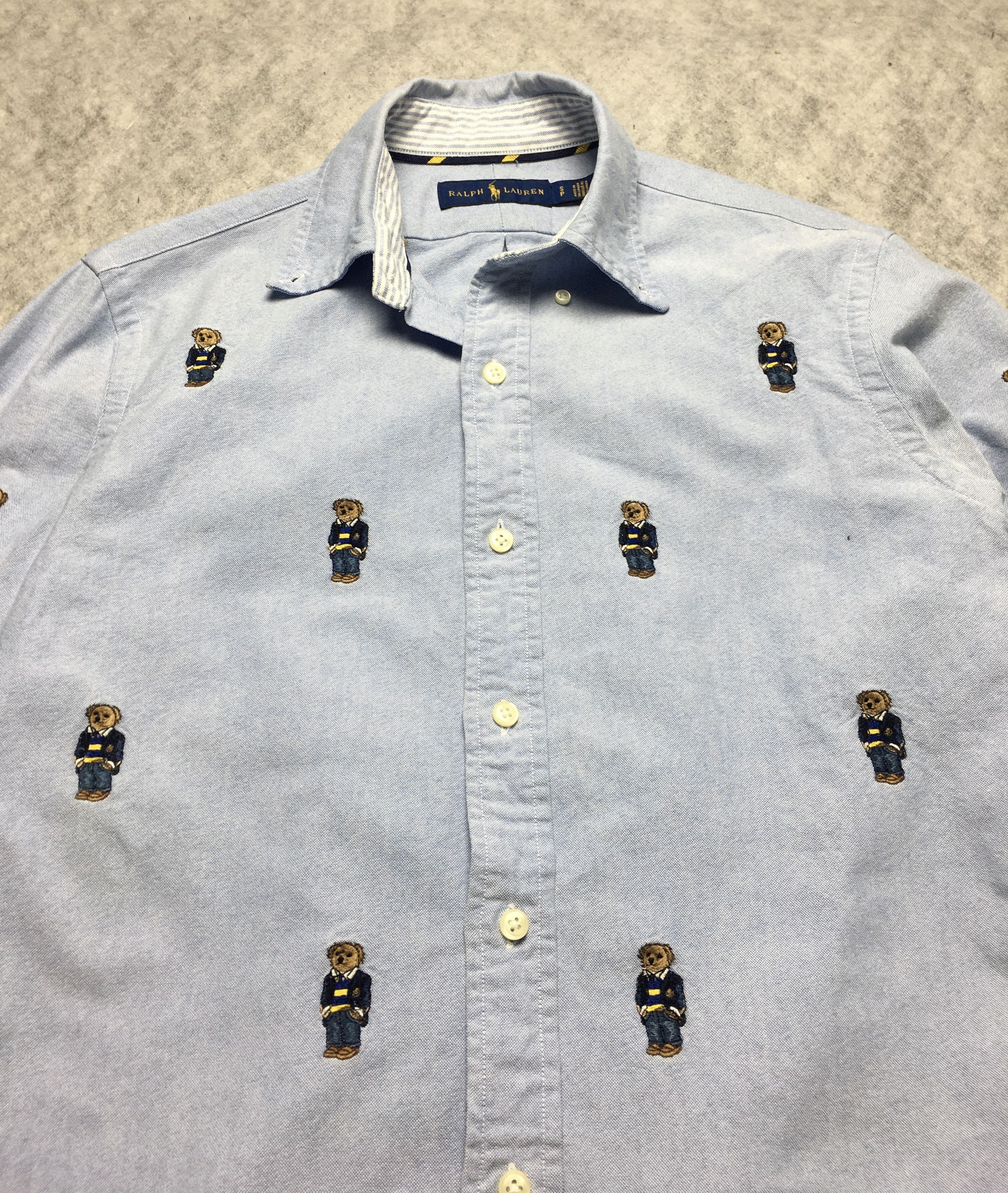 Ralph Lauren Polo Ralph Lauren Oxford Sport Embroidered All Over Bear S Size US S / EU 44-46 / 1 - 6 Thumbnail