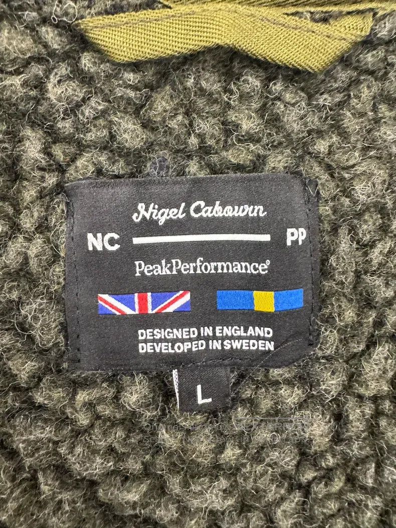 Nigel Cabourn Nigel Cabourn Thick Fleece Wool Blended Jacket Size US L / EU 52-54 / 3 - 6 Thumbnail