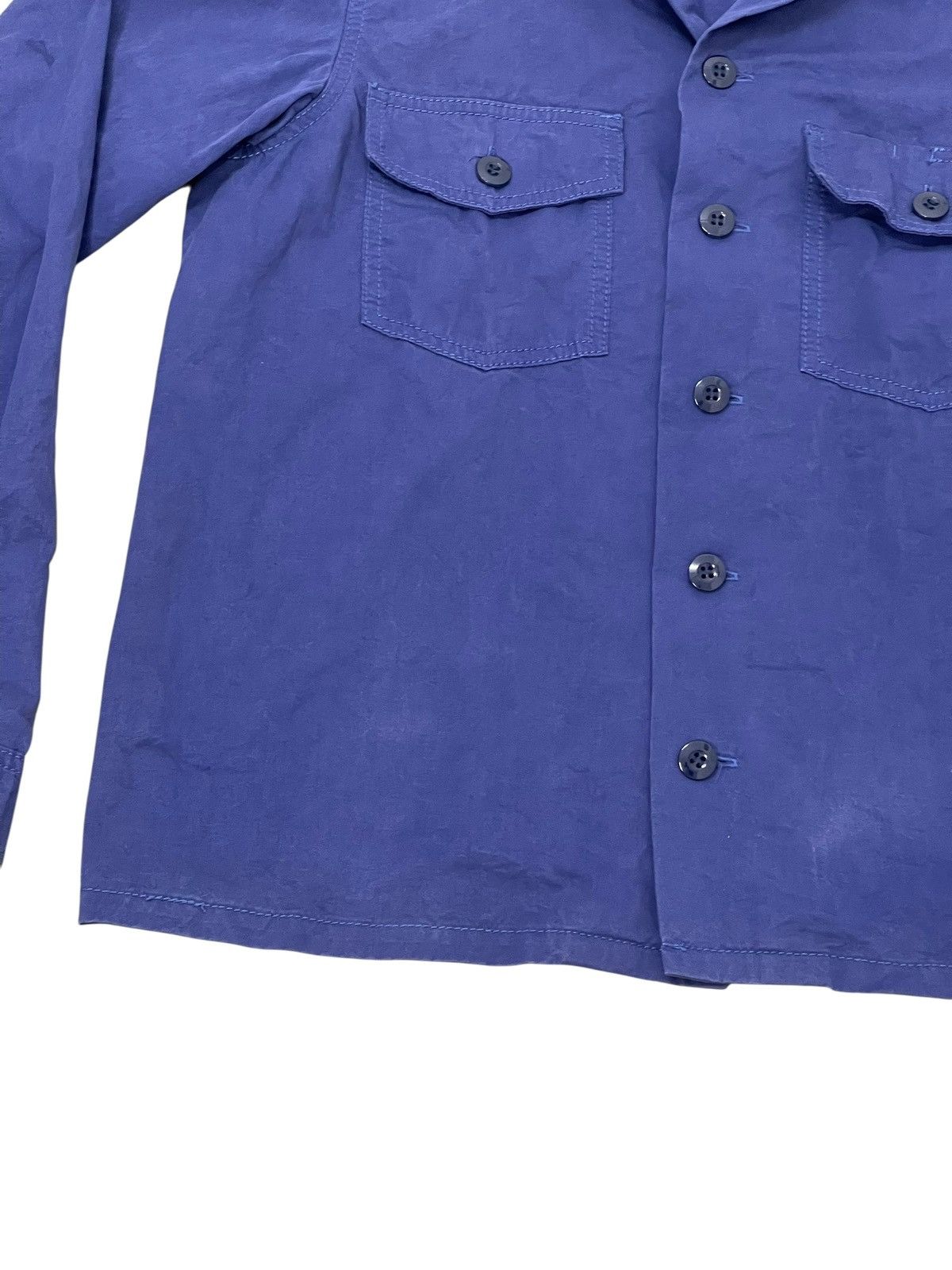 Comme des Garcons Indigo Blue Ganryu Comme Des Garcons Workwear Jacket 7🟩0 Size US M / EU 48-50 / 2 - 3 Thumbnail