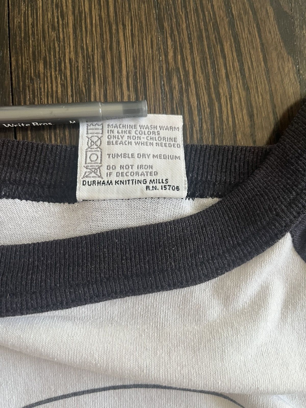 Band Tees Fleetwood Mac ‘Mac is Back’ Vintage 80s Tour Baseball Raglan Size US L / EU 52-54 / 3 - 4 Thumbnail