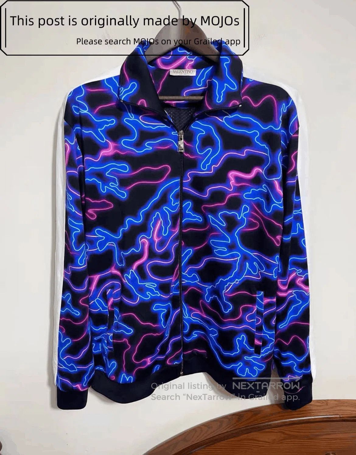 Valentino Valentino Neon Camo Sports Jacket. Size US L / EU 52-54 / 3 - 1 Thumbnail