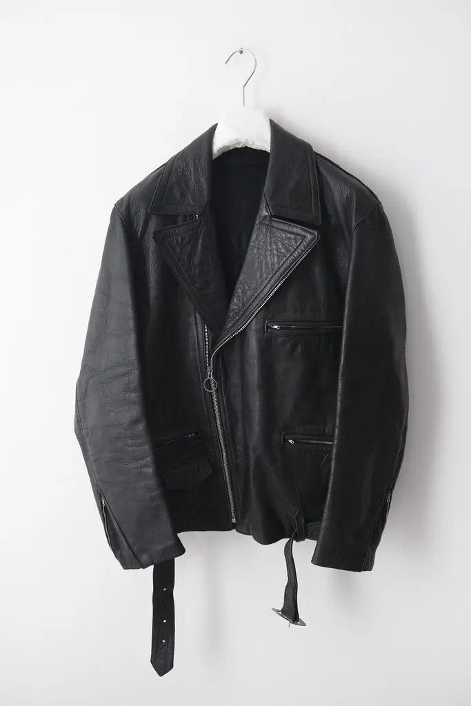 Vintage 1970's leather rider jacket Size US M / EU 48-50 / 2 - 1 Thumbnail