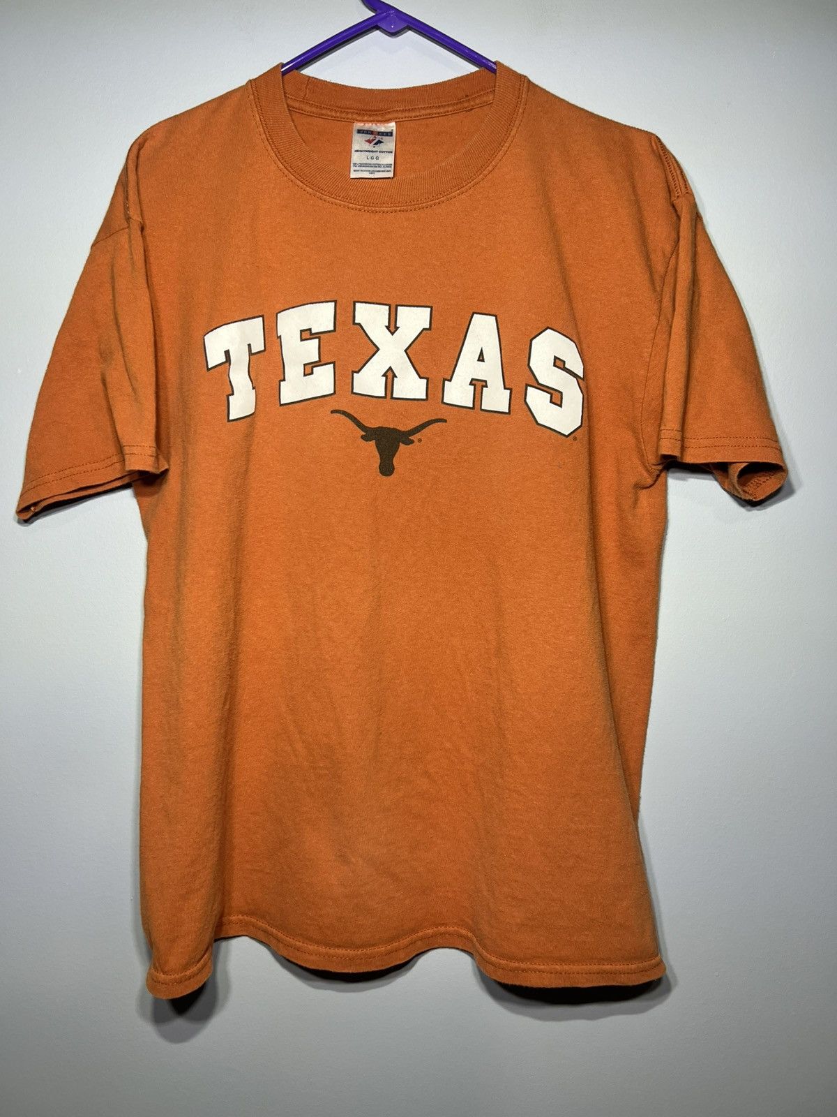 Jerzees University Of Texas Longhorns Football T-shirt SZ L Jerzees Size US L / EU 52-54 / 3 - 1 Thumbnail