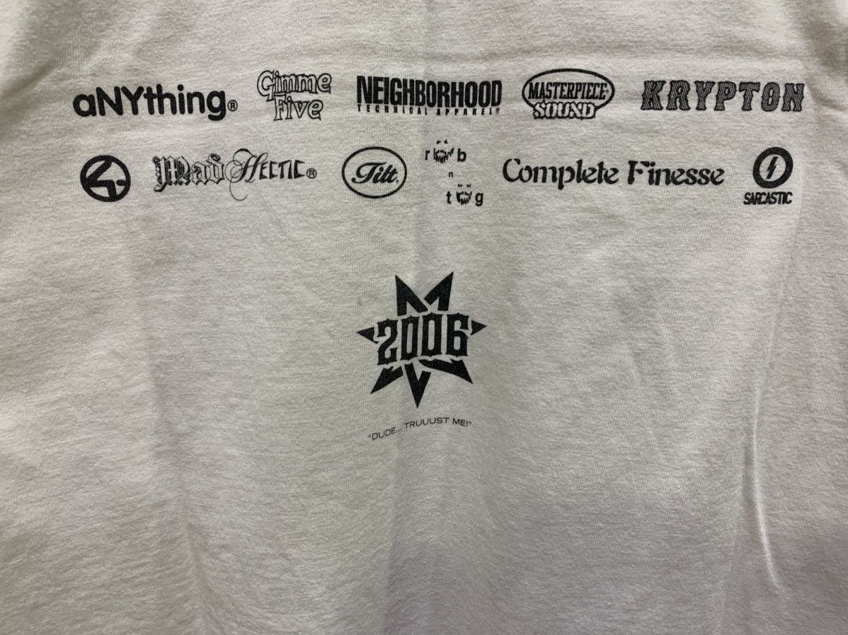 Neighborhood × Stussy Stussy X Neighborhood Life Partner Tour Tee White -L Size US L / EU 52-54 / 3 - 5 Thumbnail