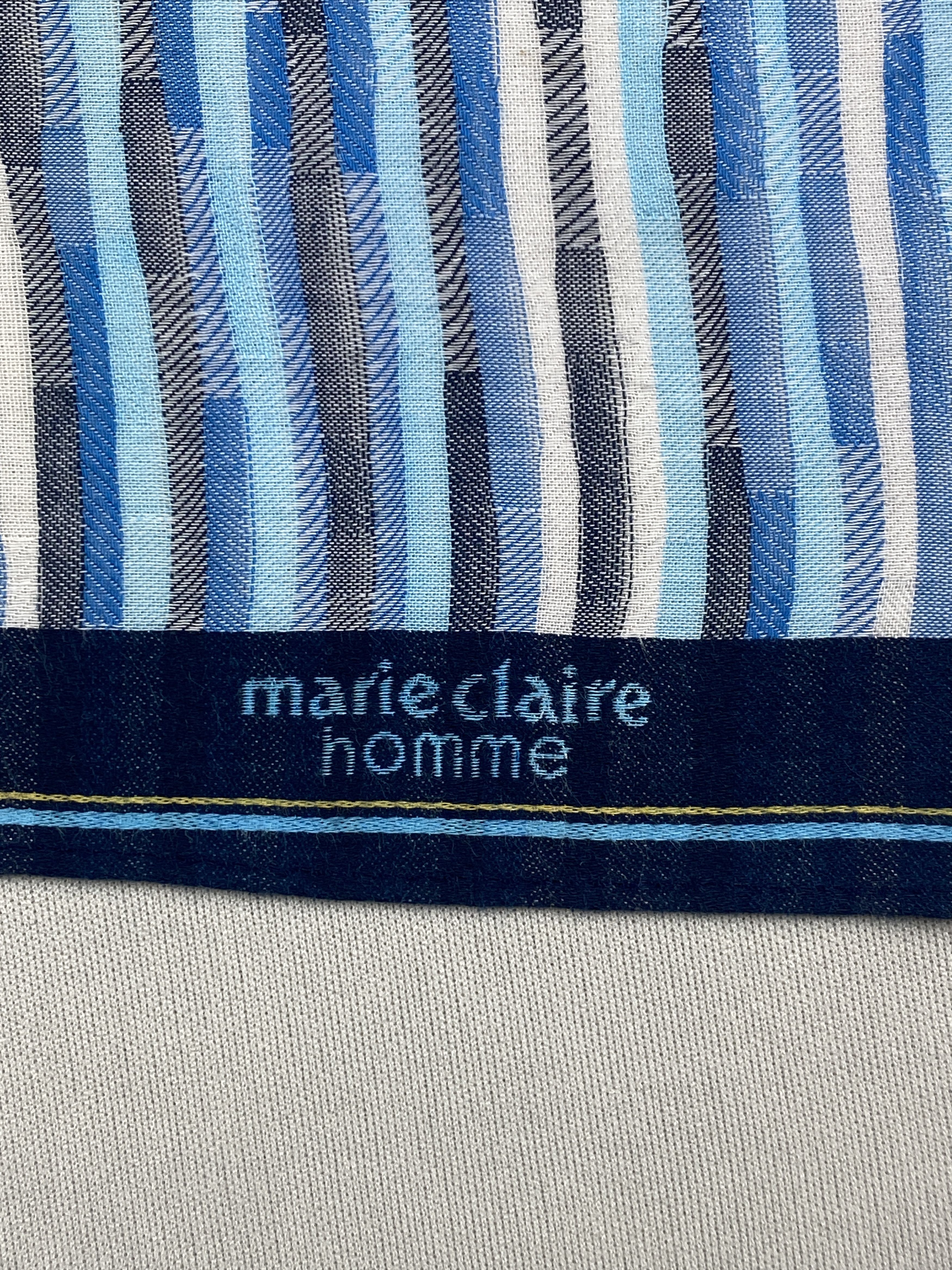 Japanese Brand Vtg Marie Claire Handkerchief Pocket Square Bandana HM0032 Size ONE SIZE - 6 Thumbnail